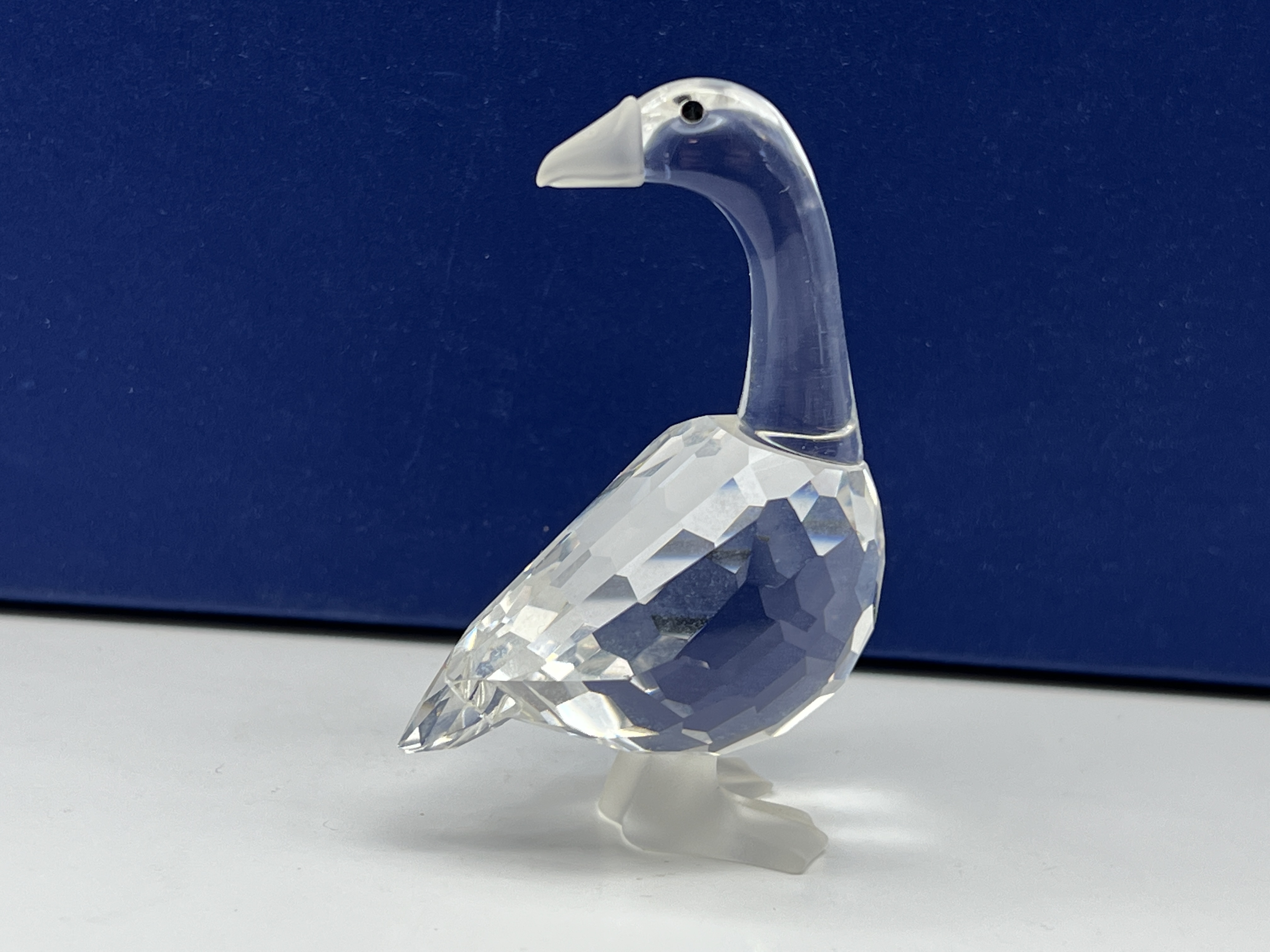  Swarovski Figur Kristall 174960 Große Gans Mutter 6,5 cm. Top Zustand   