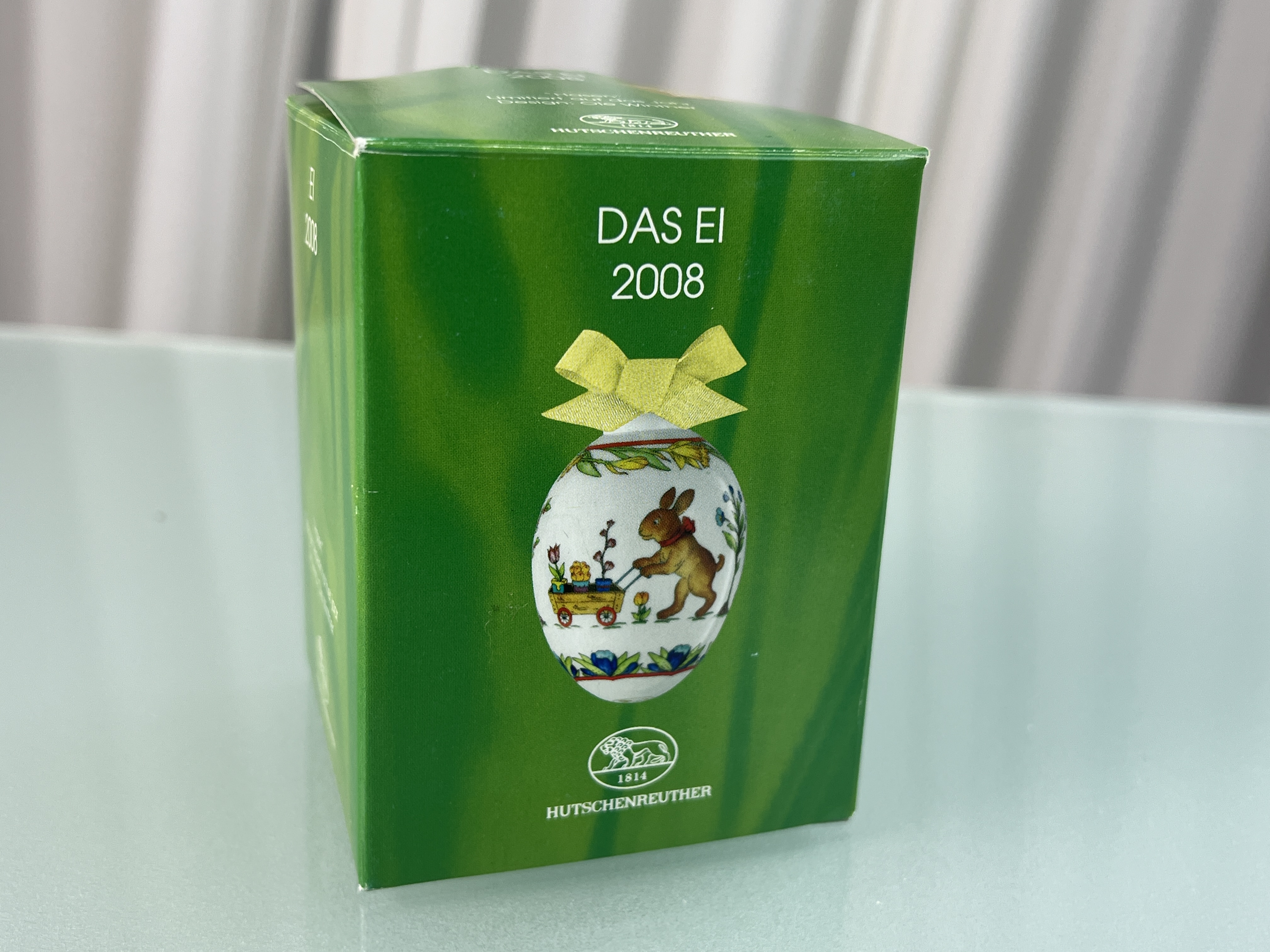  Hutschenreuther 2008 Das Ei mit Ovp. Top Zustand.     