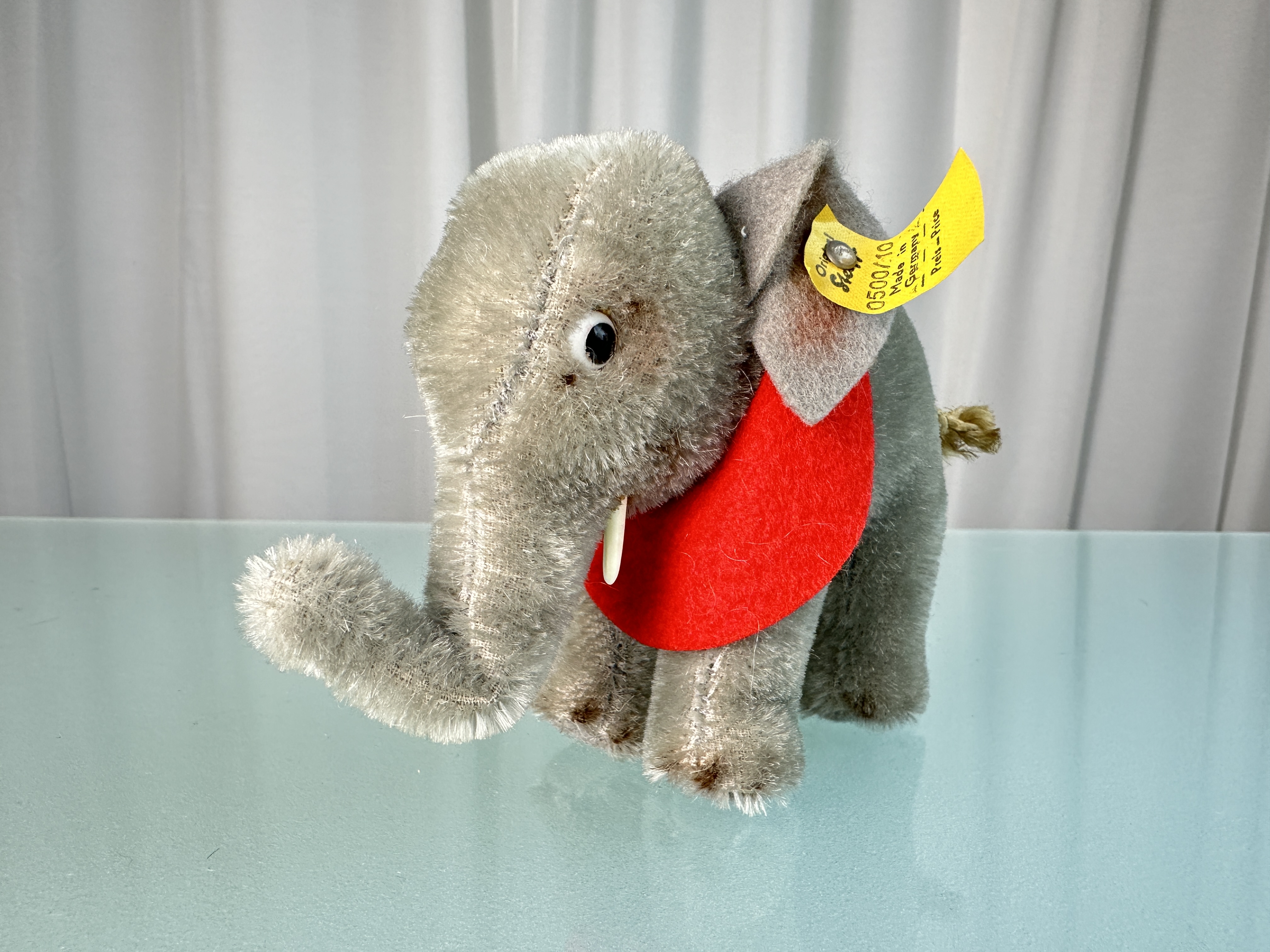 Steiff Tier 0500/10 Elefant 12 cm Top Zustand