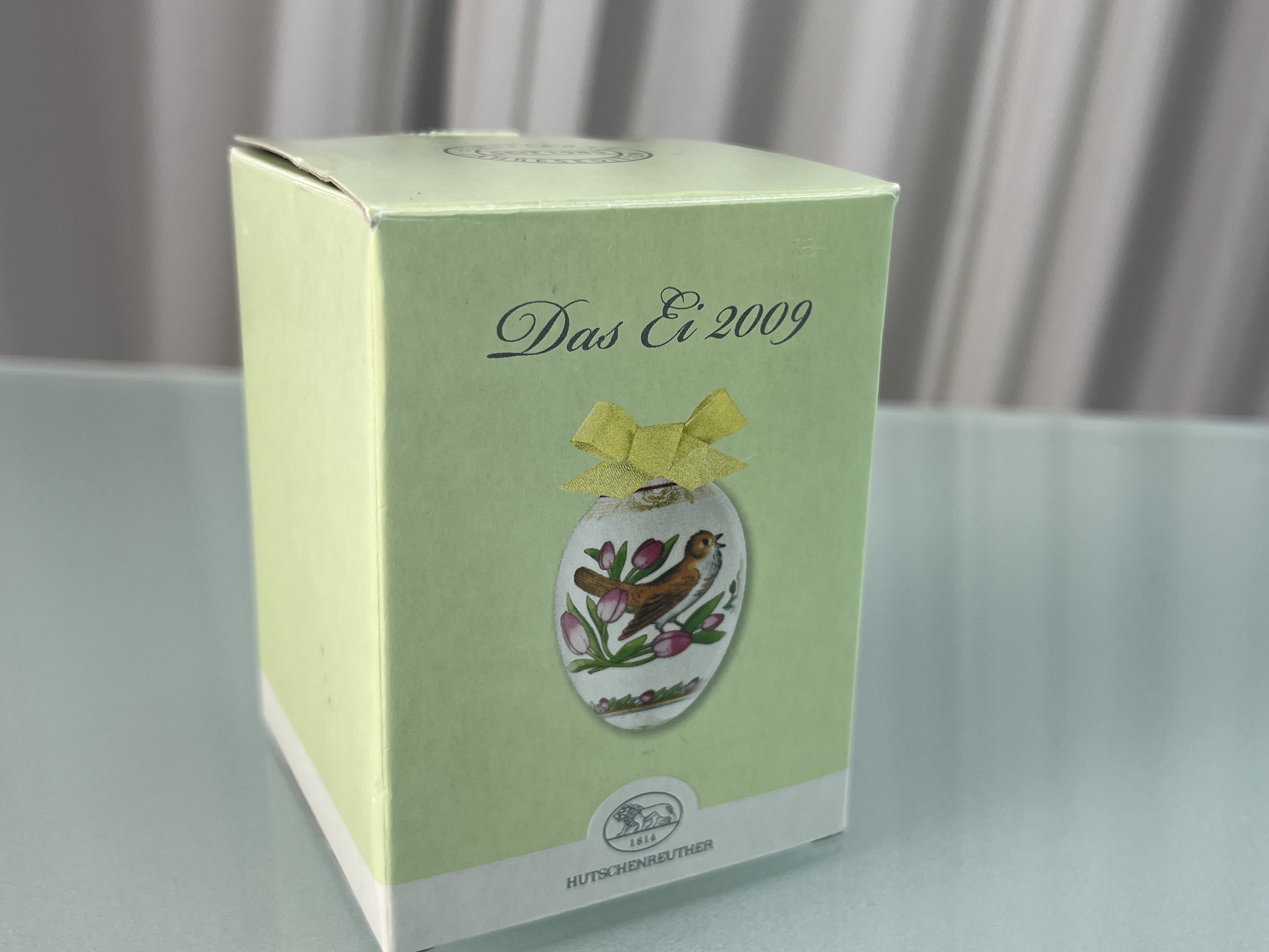 Hutschenreuther 2009 Das Ei mit Ovp. Top Zustand.     