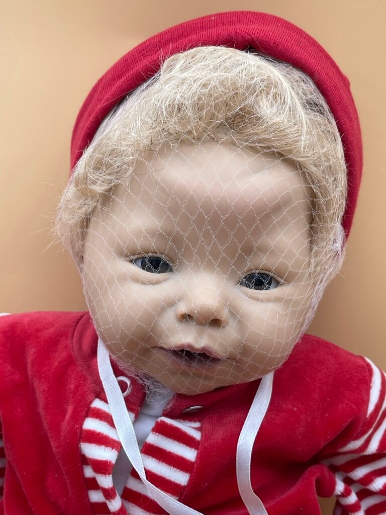 Marie Mischell Künstlerpuppe Vinyl Puppe 56 cm. Top Zustand