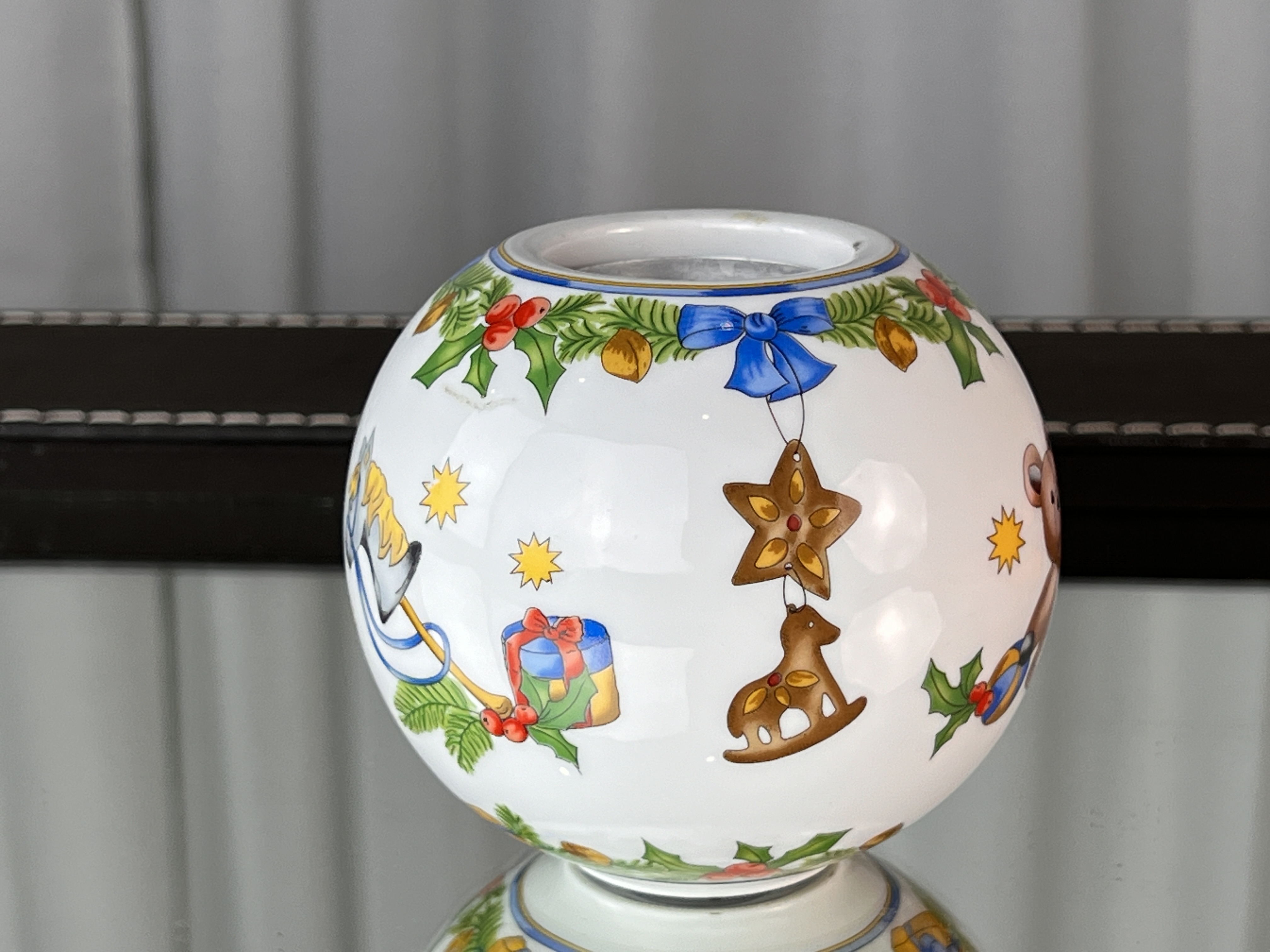  Hutschenreuther Teelicht Kerzenständer Stern 9 cm Ø. Top Zustand.  