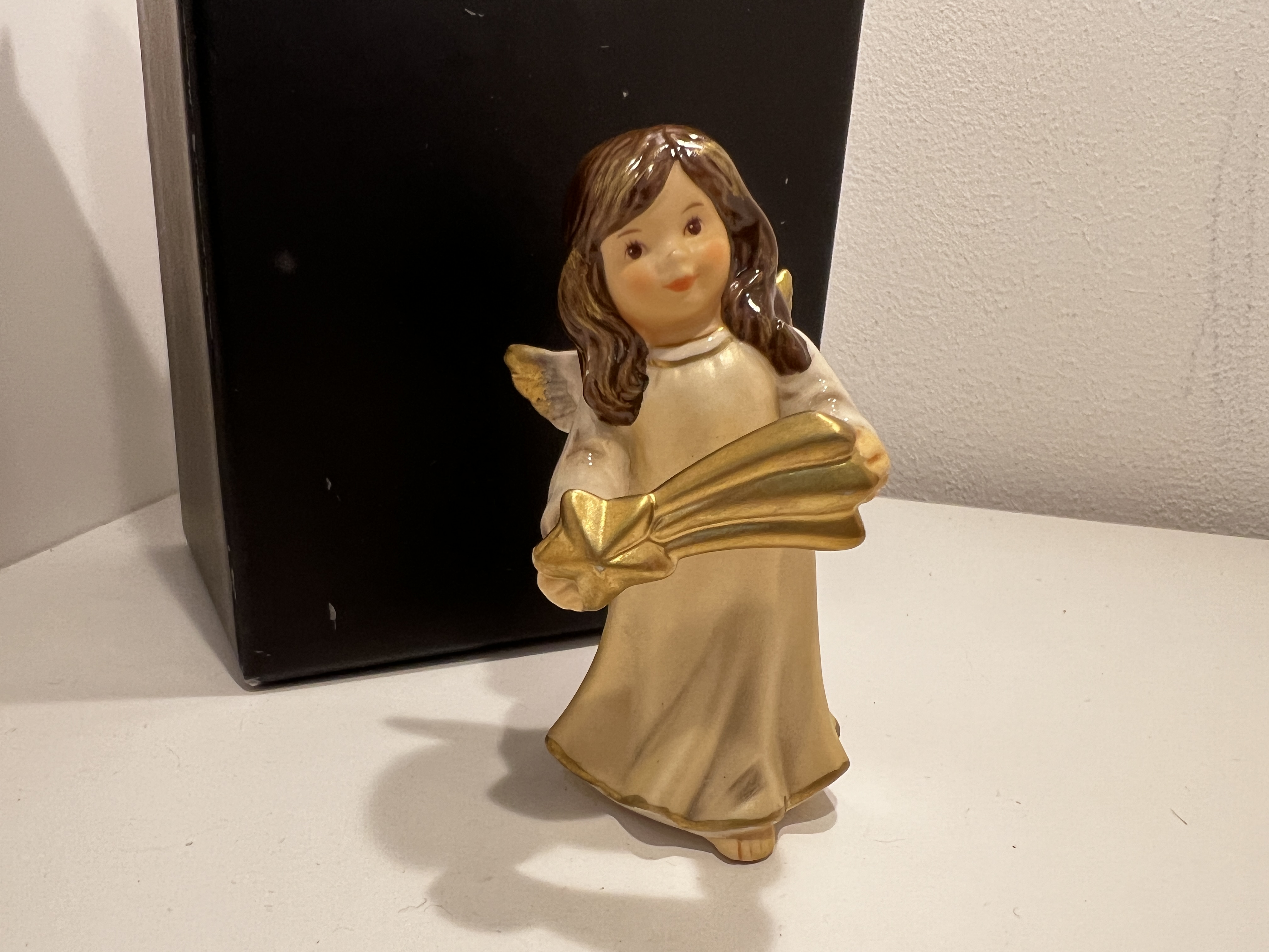 Goebel Engel Figur Porzellan 8,5 cm. Mit Ovp - Top Zustand  