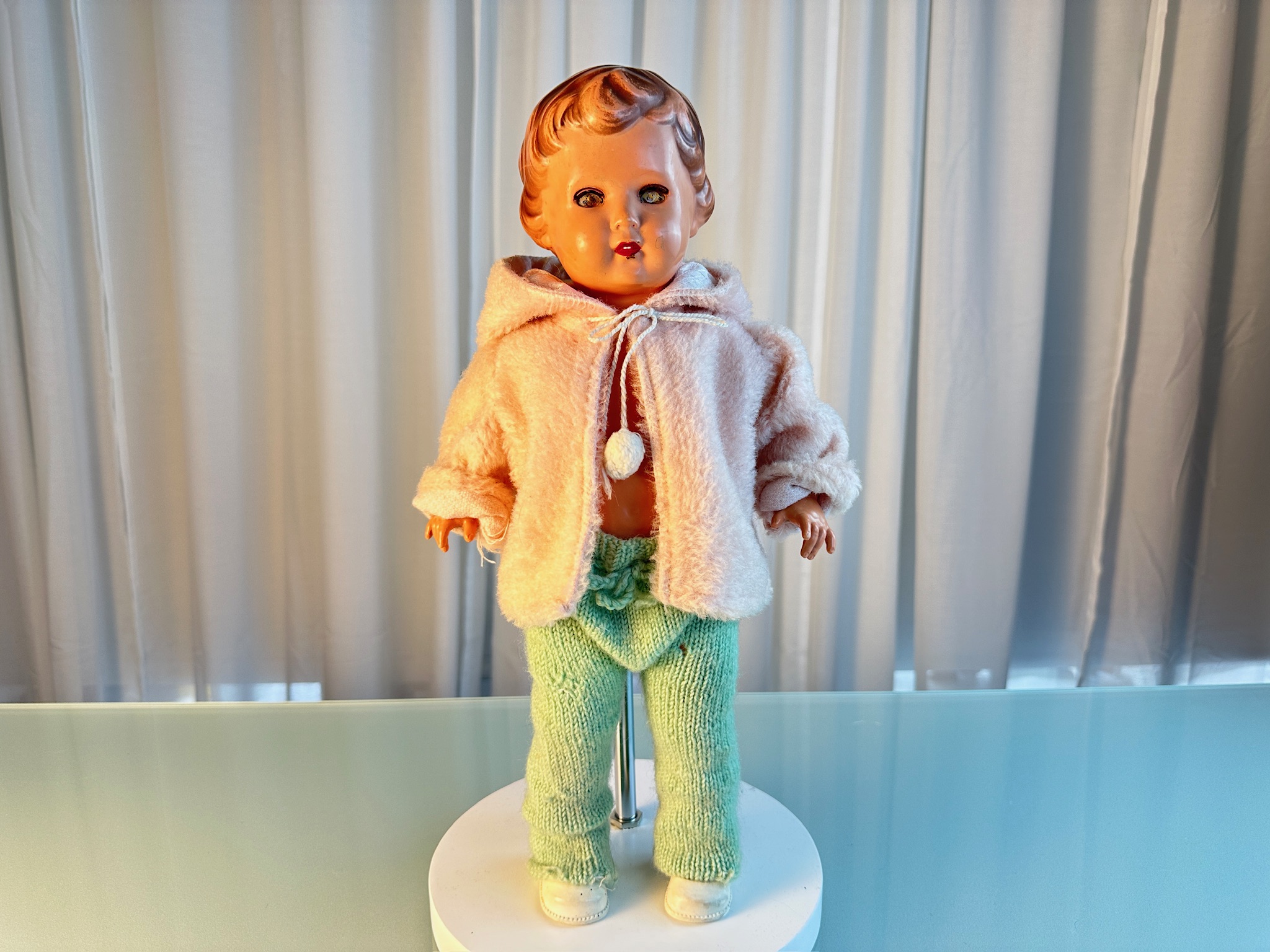 Schildkrötpuppe Puppe  Sammler Puppe 40 cm. Top Zustand.   