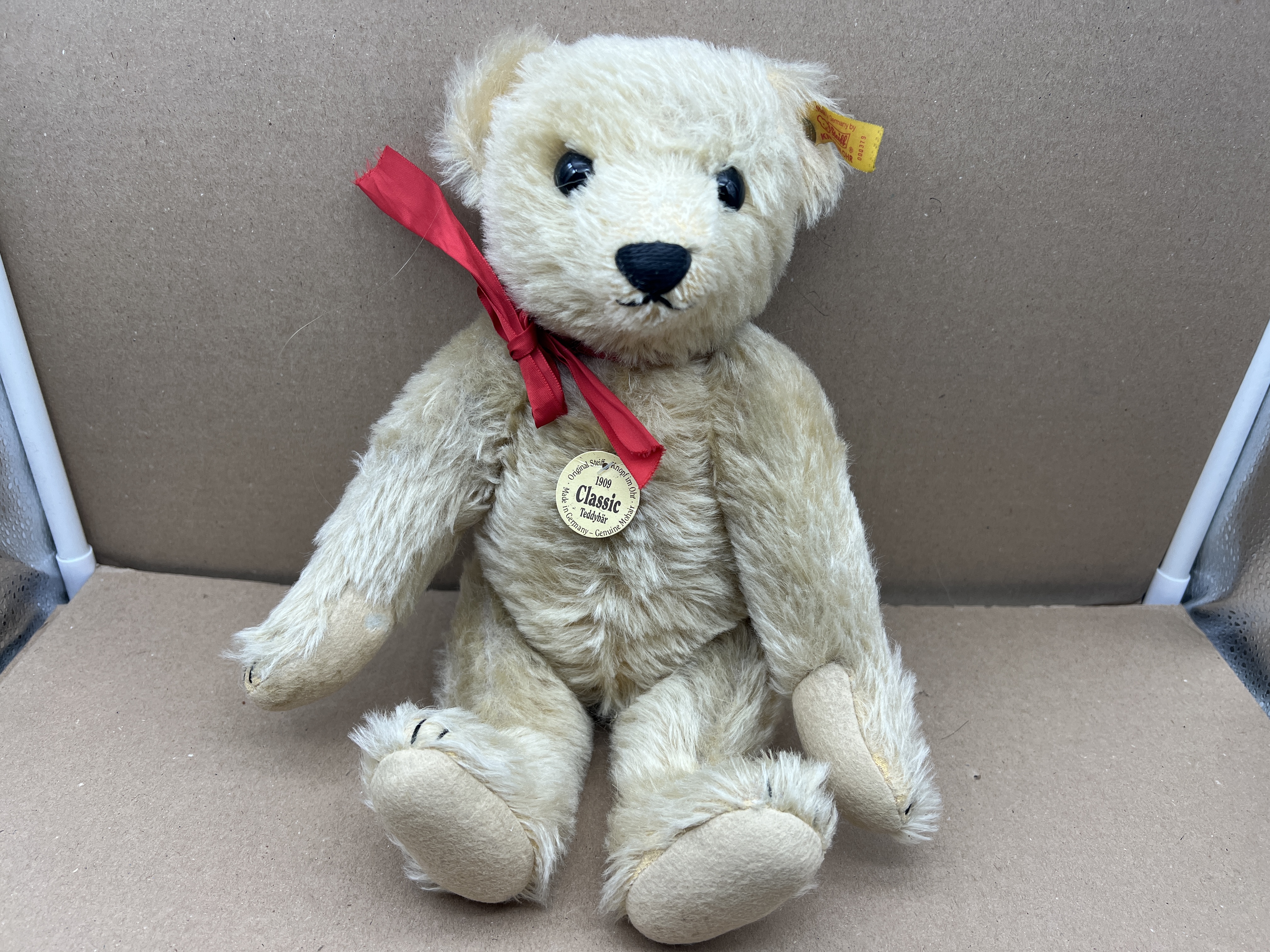 Steiff Tier 000379 Classic Teddy 33 cm - Top Zustand 