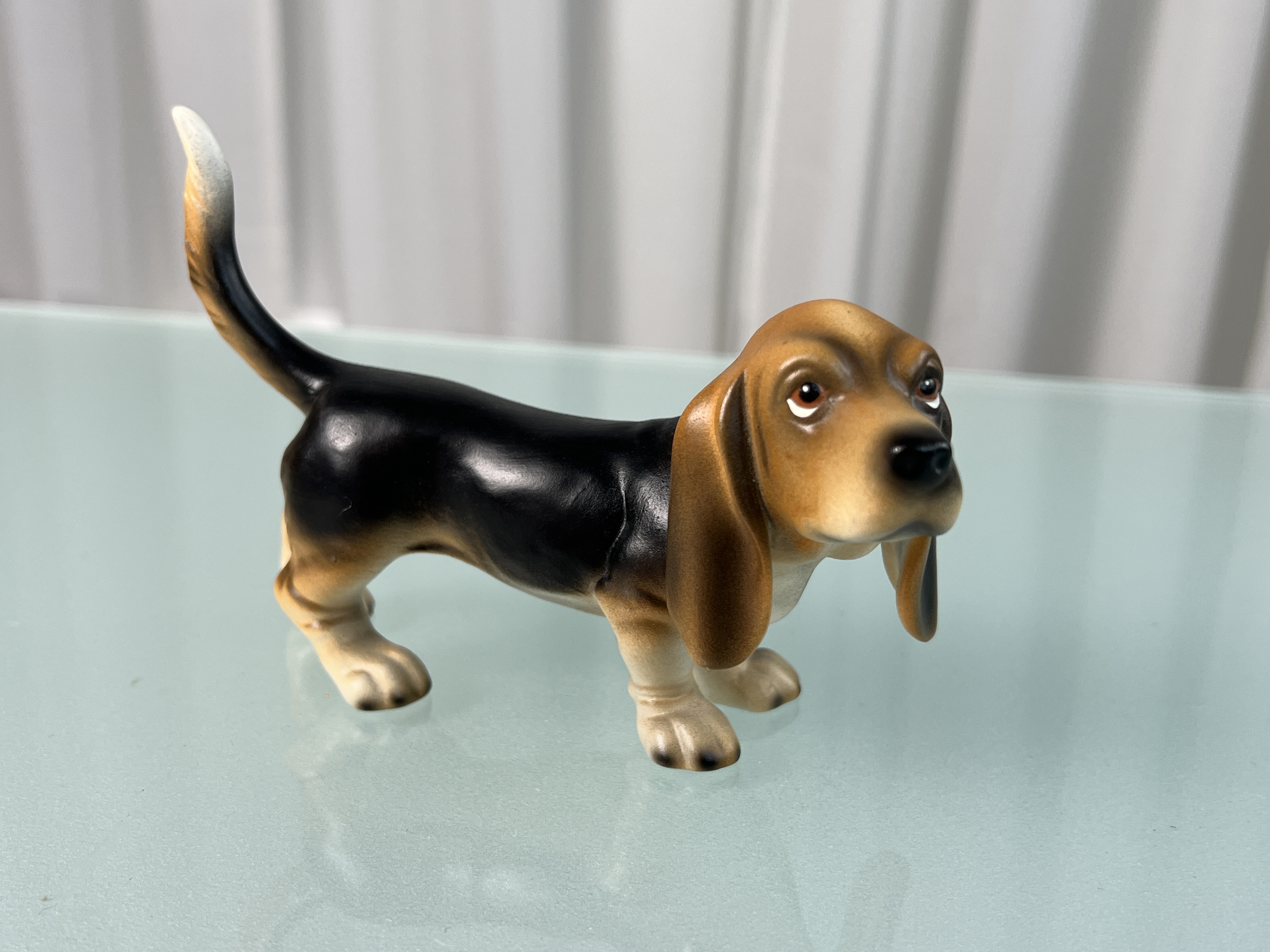 Goebel Vogel Figur Hund Dackel 9 x 13 cm. 1 Wahl Top Zustand     