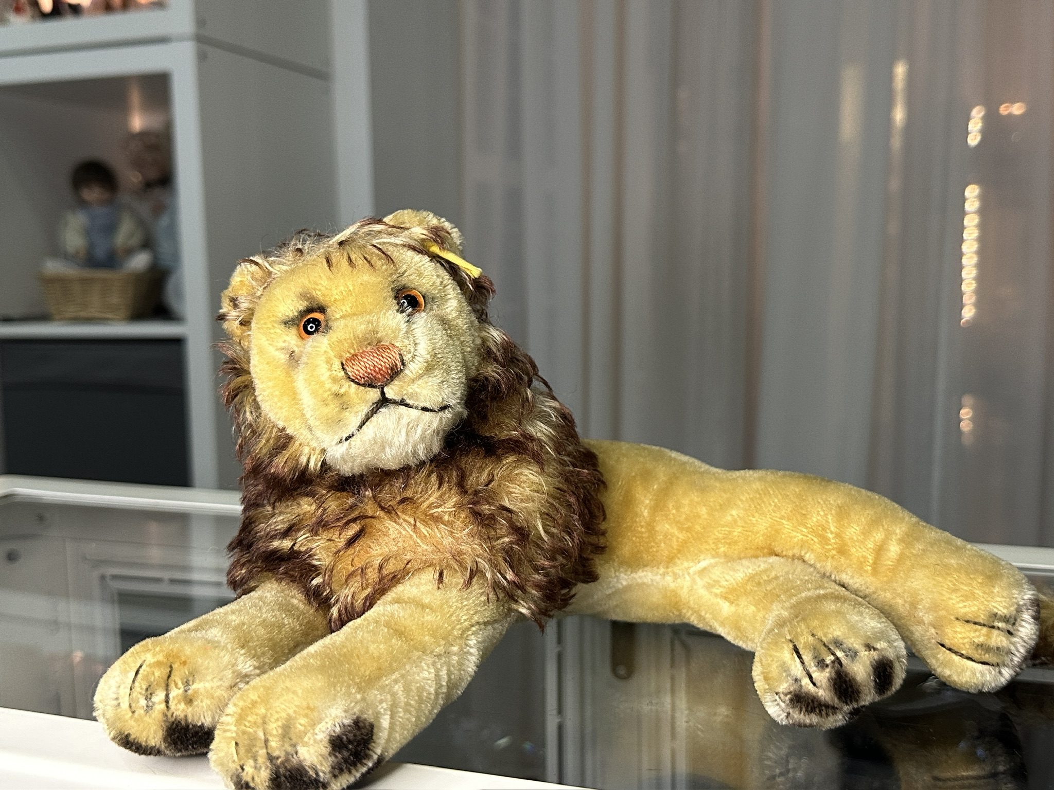 Steiff Tier Löwe Leo 37 cm. Top Zustand 
