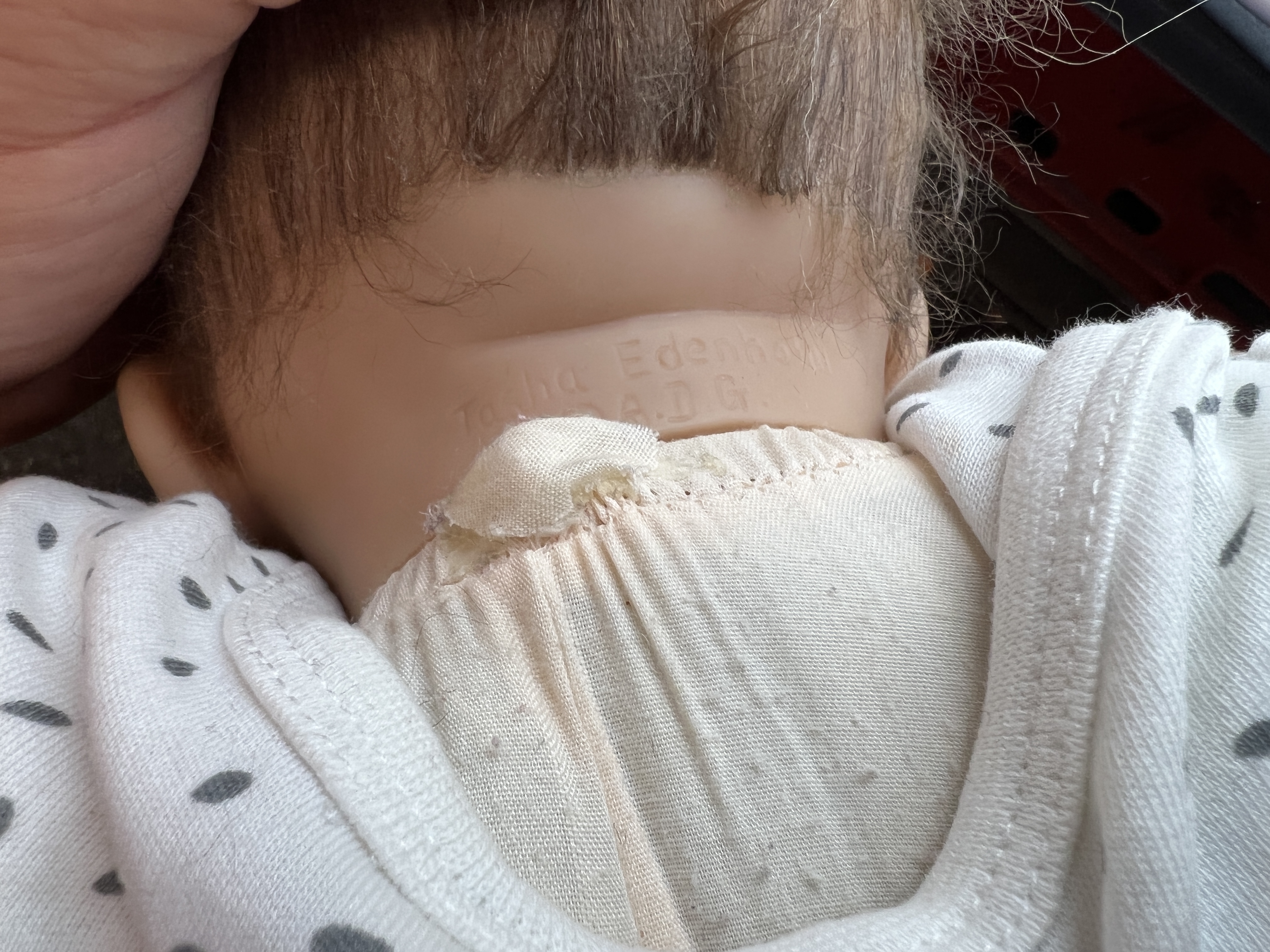 Tasha Edenholm Puppe Vinyl 43 cm. Top Zustand. Sehr selten.   