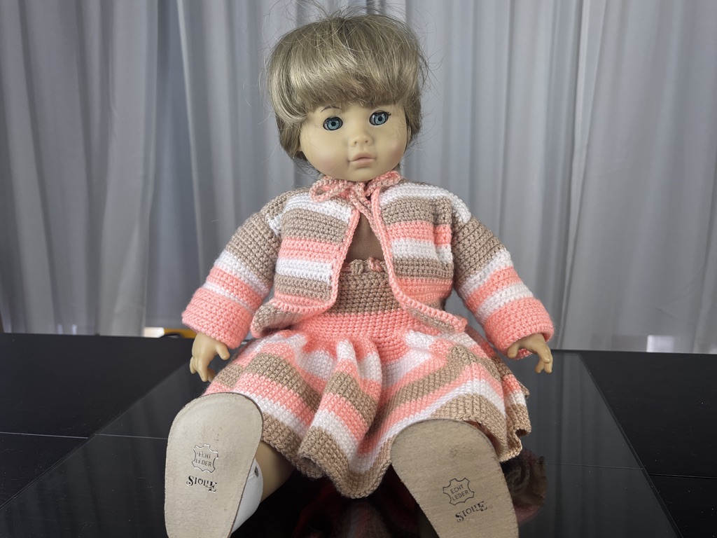 Zapf Vinyl Puppe 52 cm. Top Zustand.   