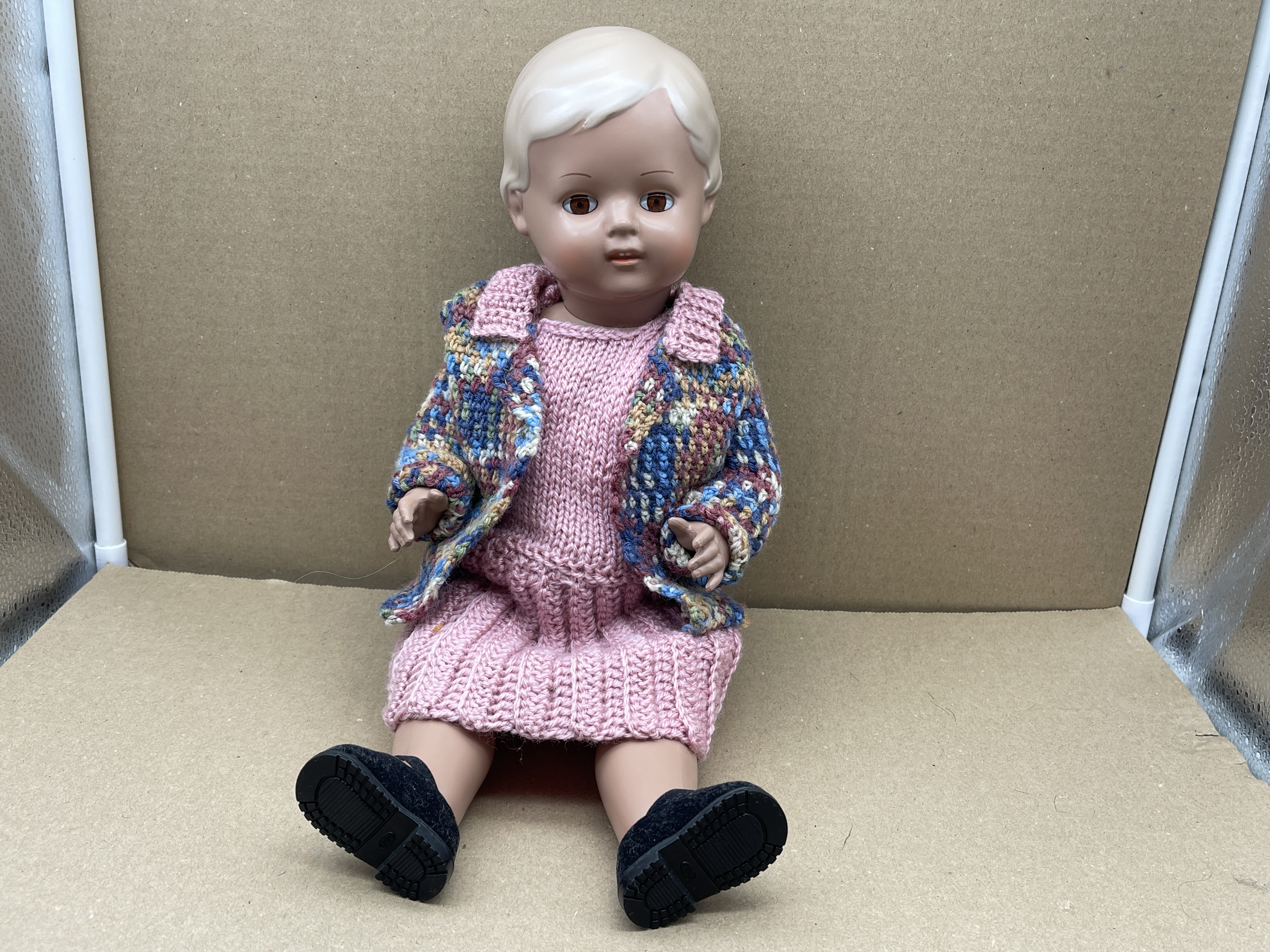 Schildkrötpuppe Puppe 41 cm. Top Zustand.  