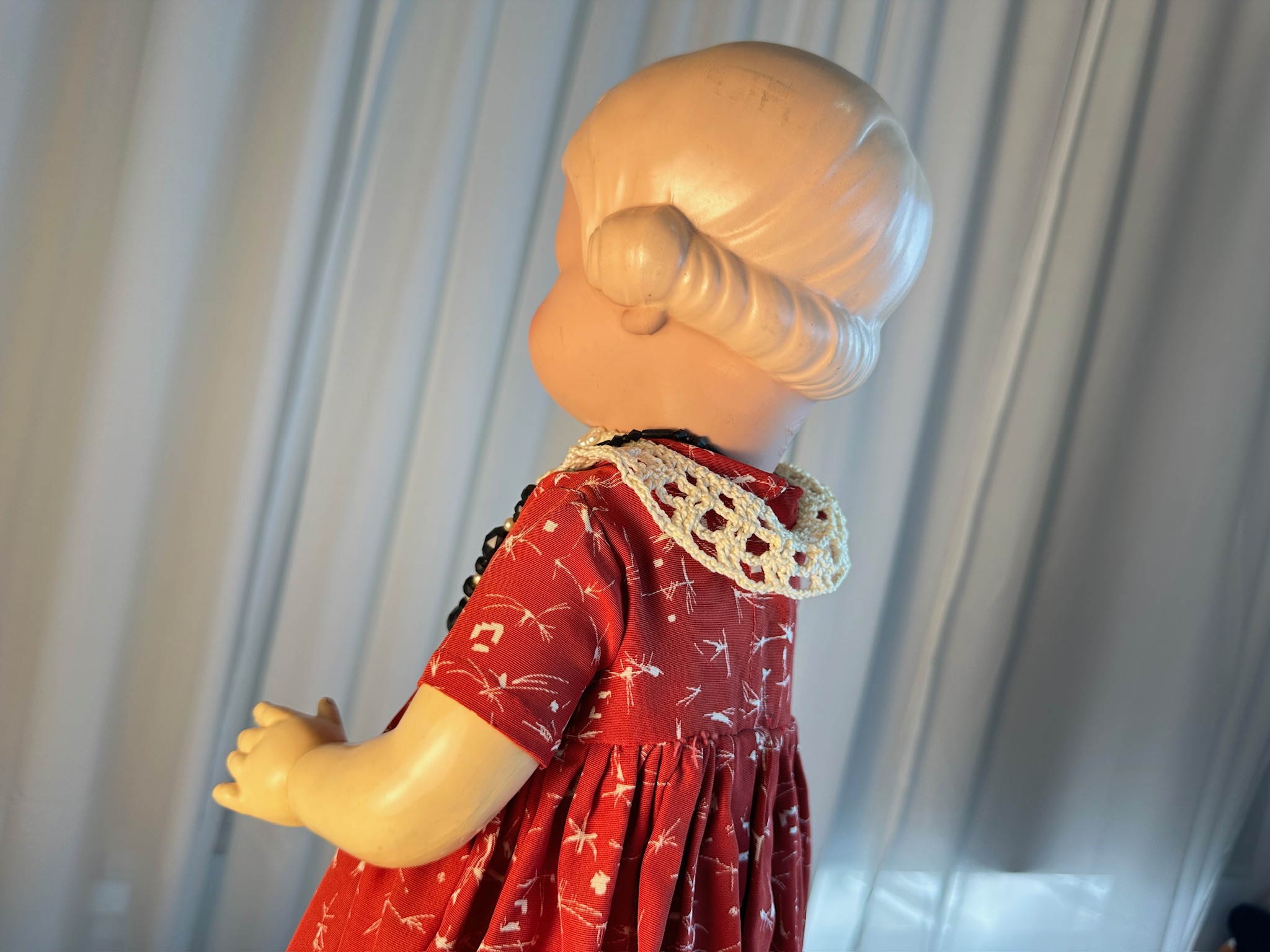 Schildkrötpuppe Puppe  Sammler Puppe 49 cm. Top Zustand 