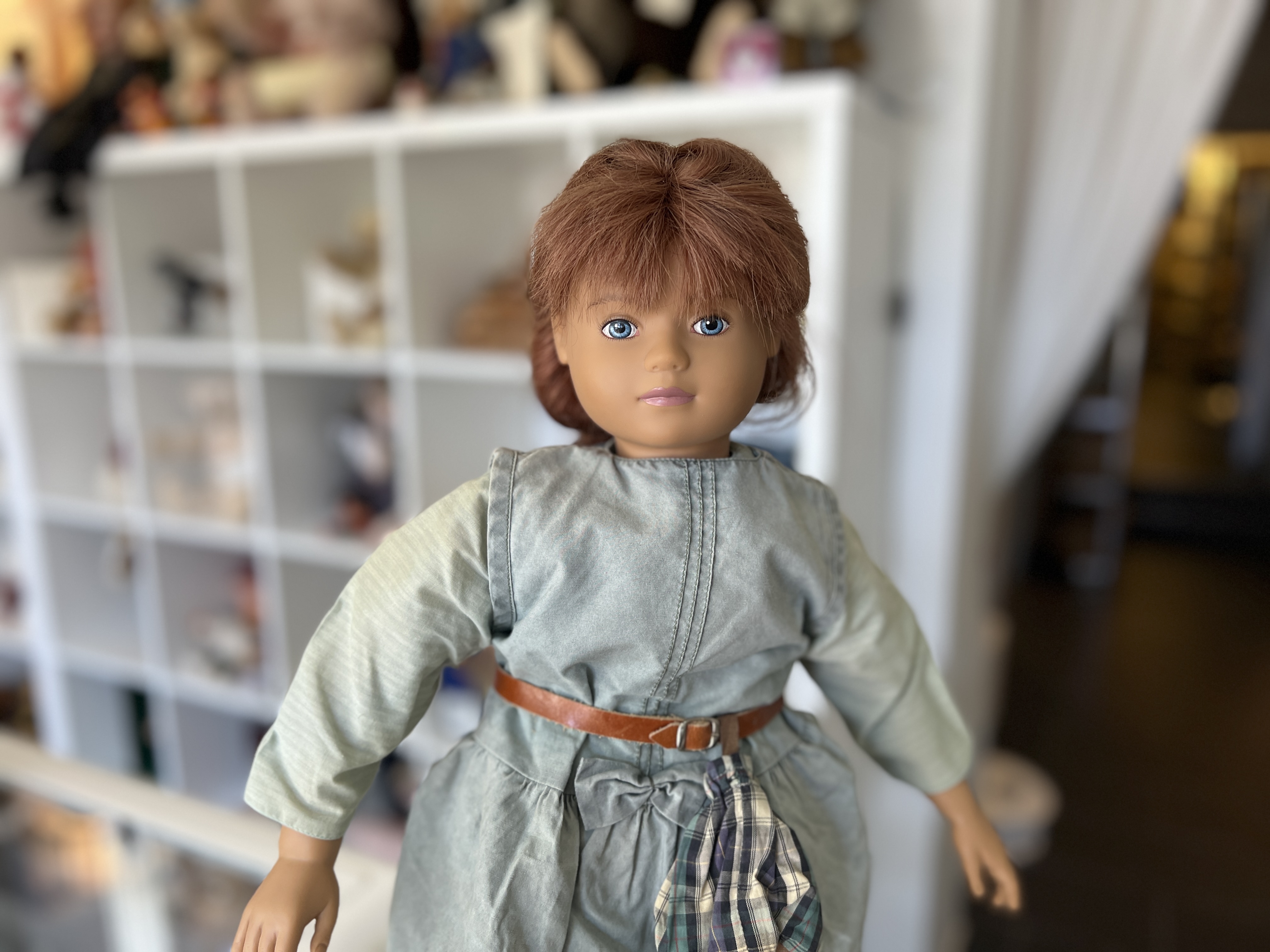 Sigikid Künstlerpuppe Vinyl Puppe 55 cm. Top Zustand   