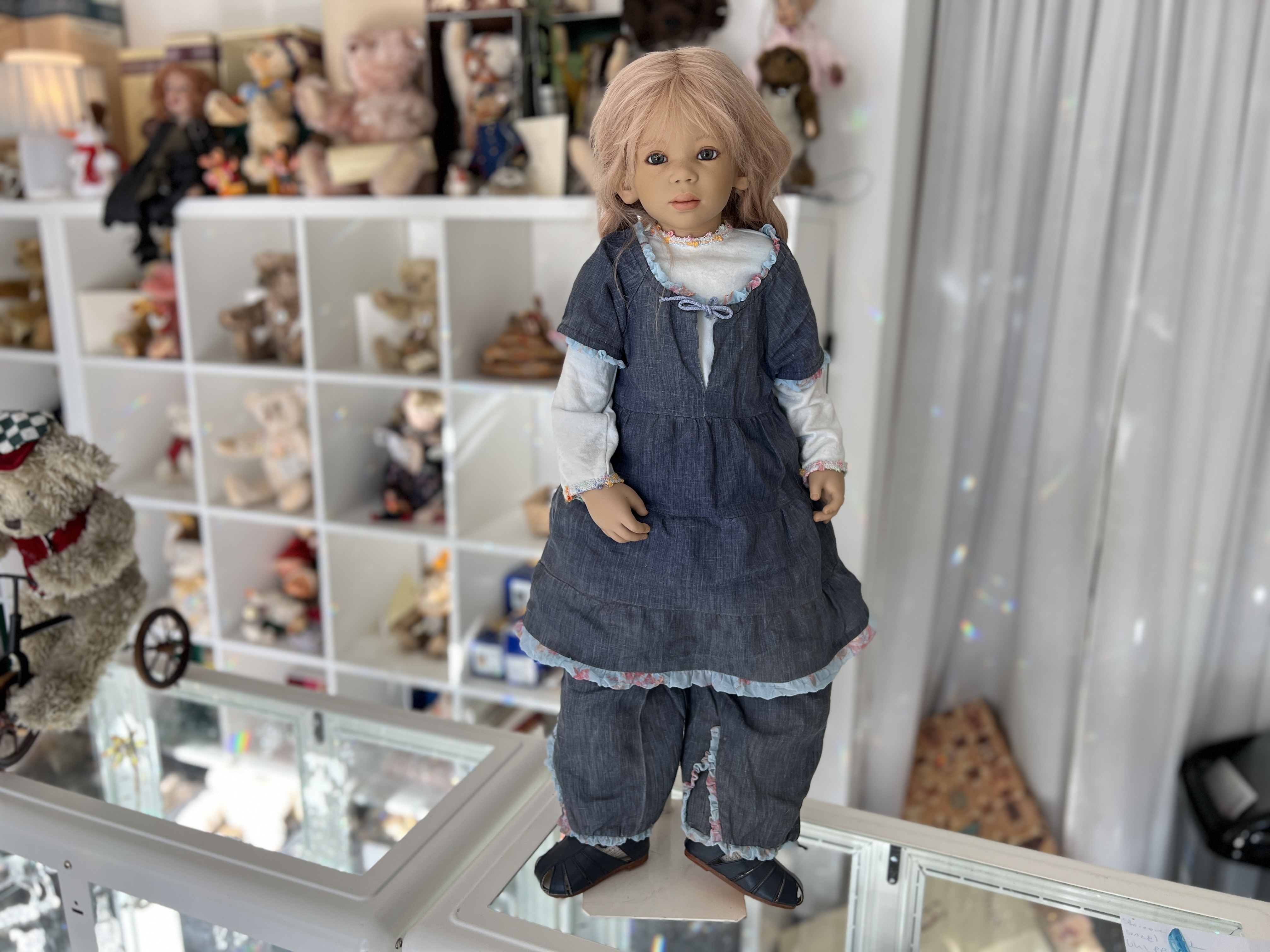 Annette Himstedt Puppe 80 cm. Top Zustand.   