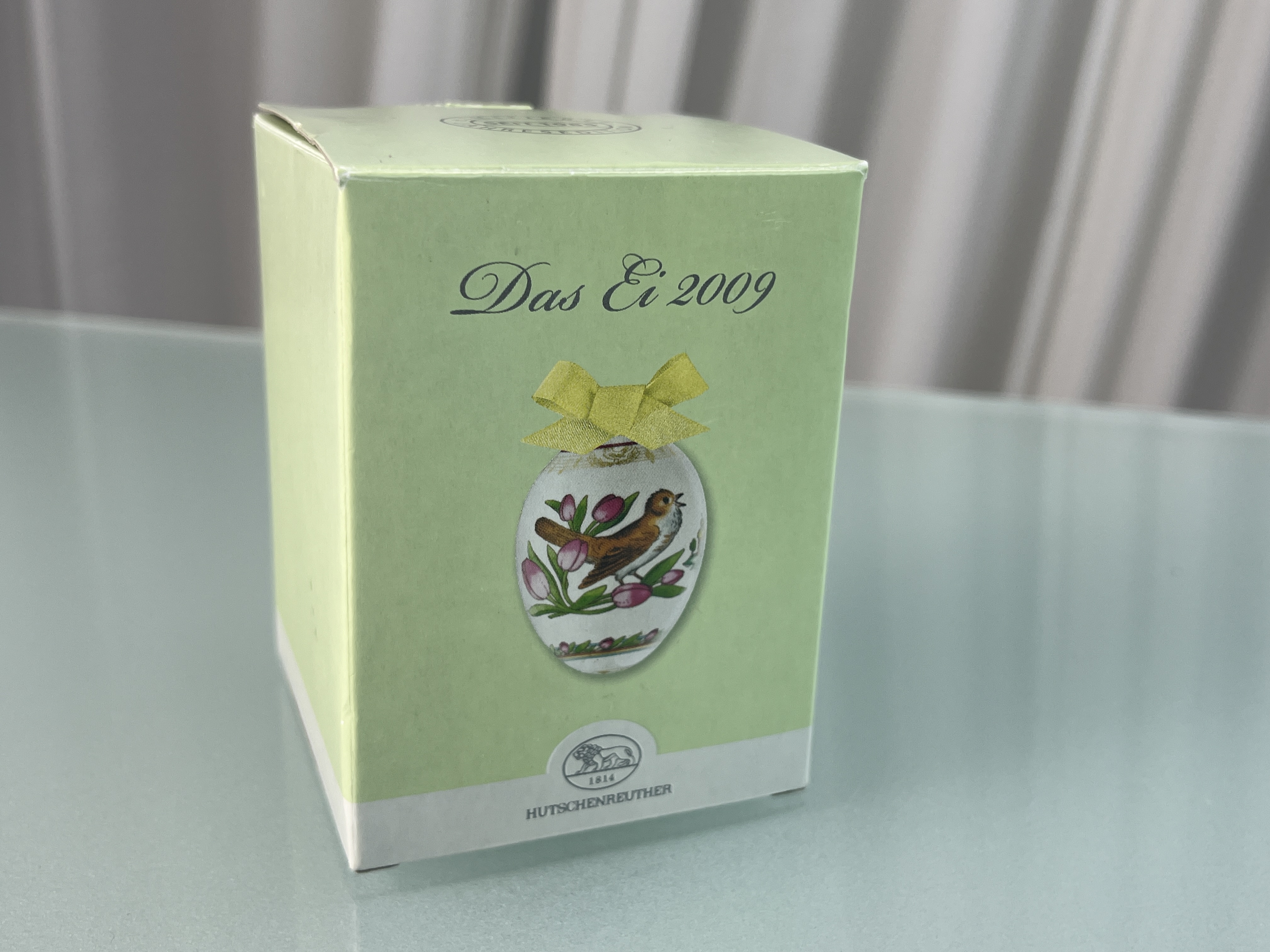  Hutschenreuther 2009 Das Ei mit Ovp. Top Zustand.     