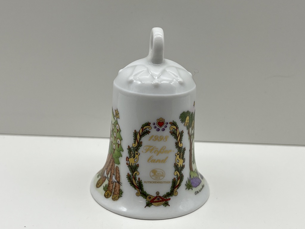  Hutschenreuther 1998. Weihnachtsglocke 7 cm. Top Zustand.     