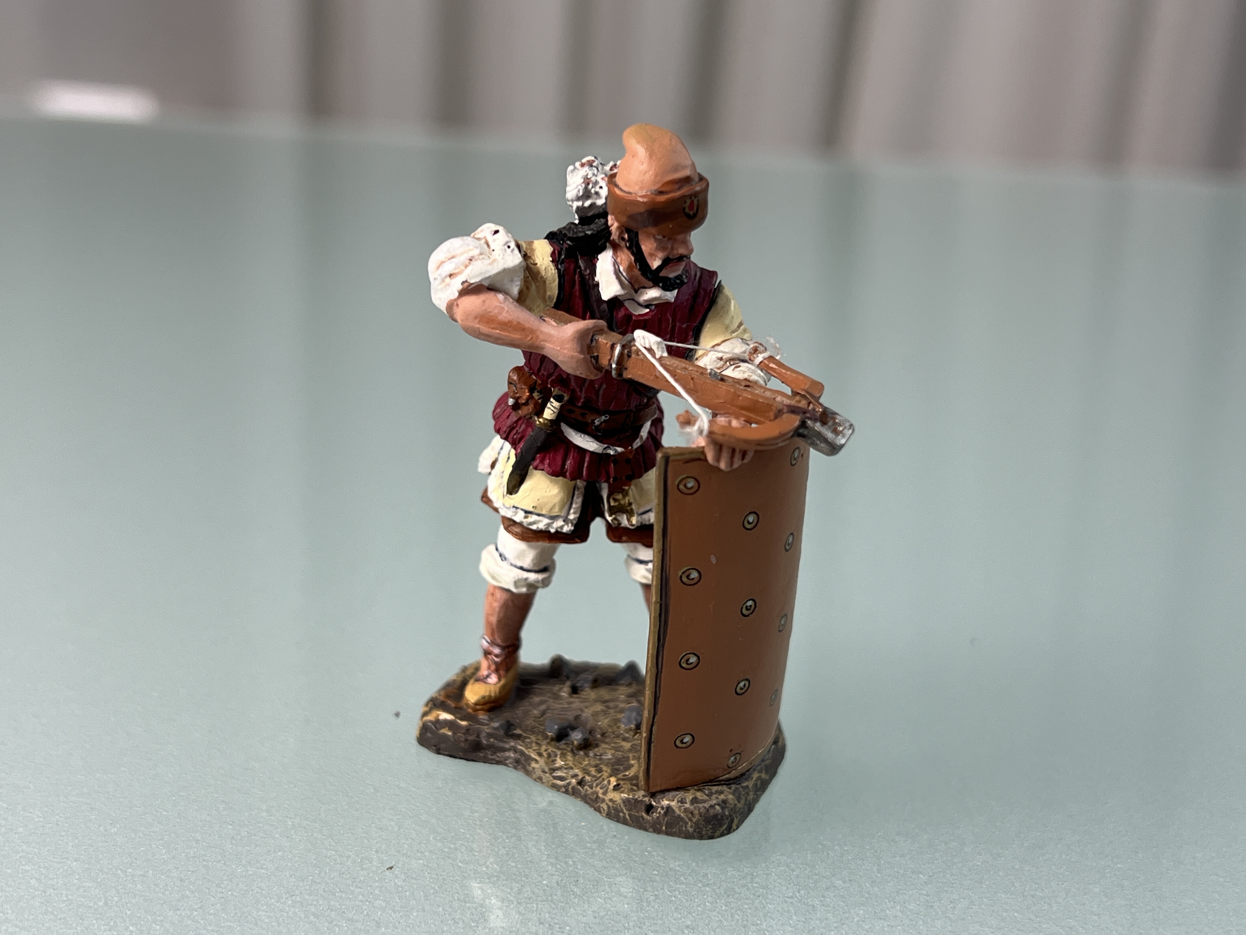 Del Prado Figur Zinn 7 cm. Top Zustand 