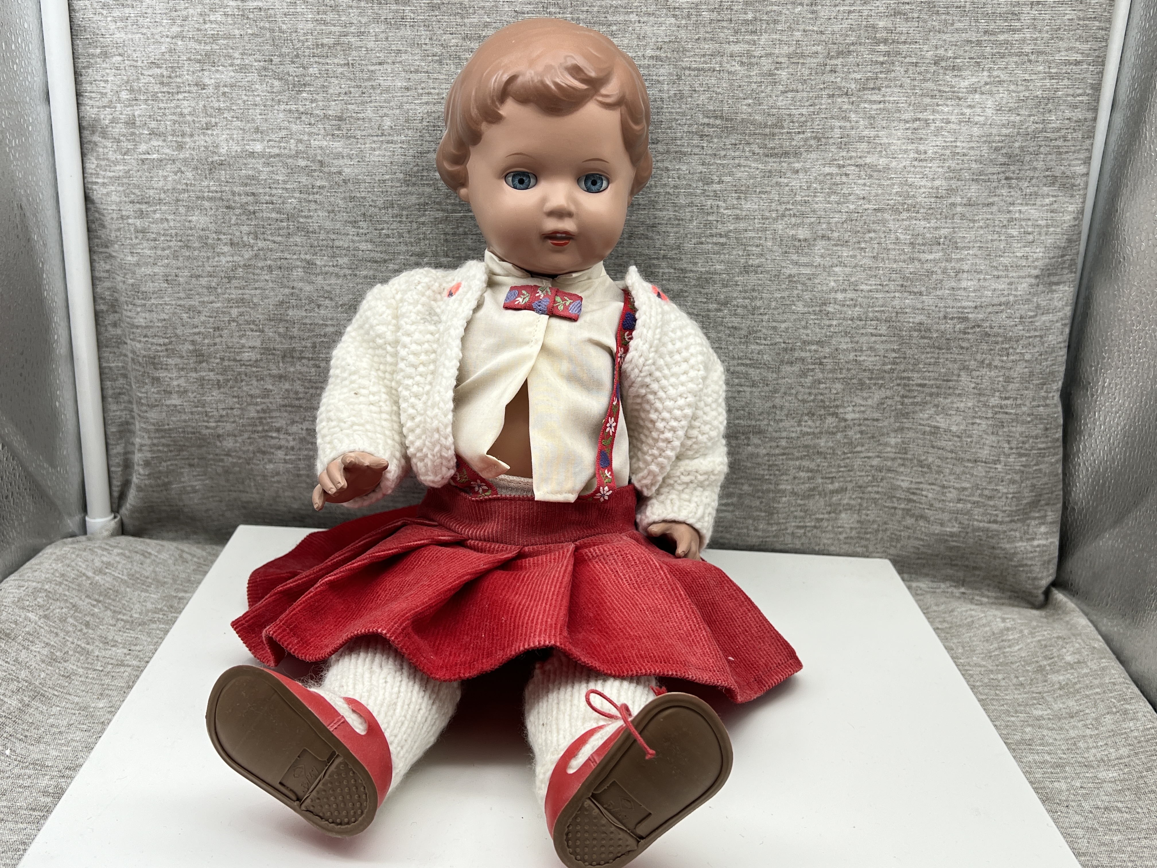  Schildkrötpuppe Puppe 46 cm. Top Zustand.  