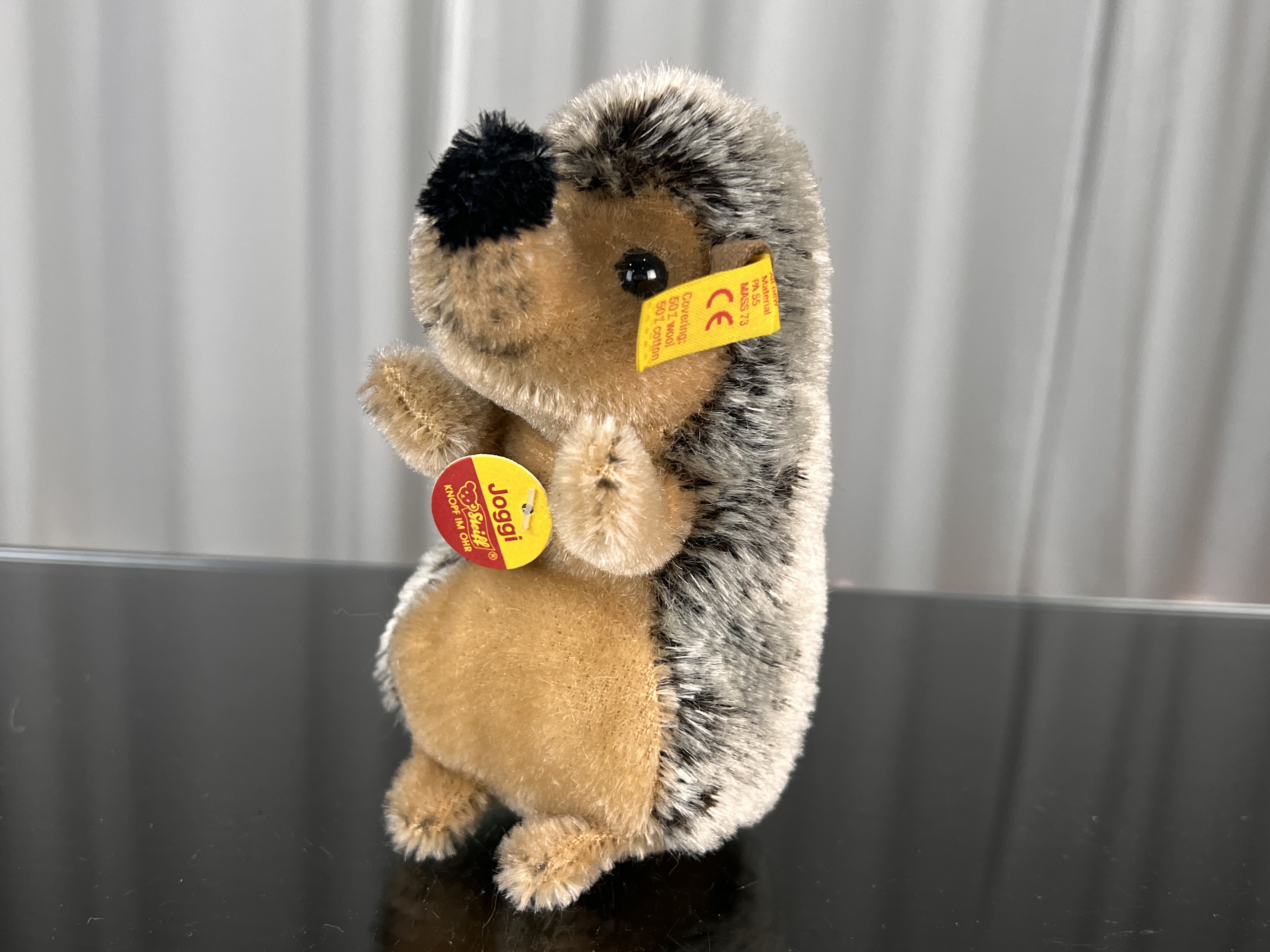 Steiff Tier Igel 13 cm - Top Zustand  