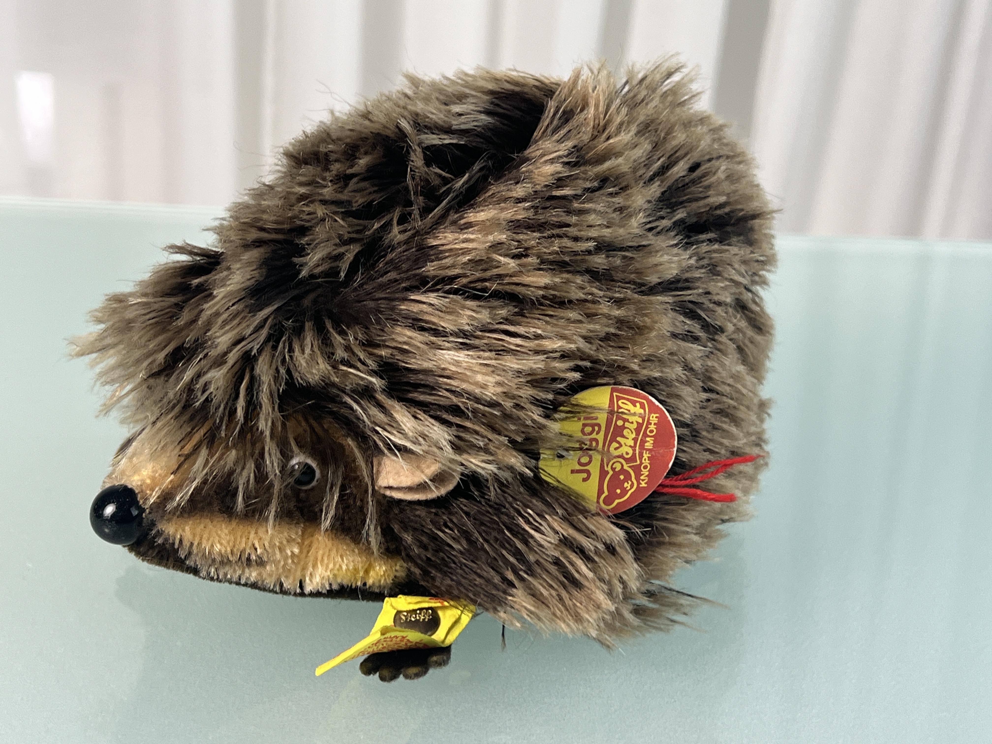 Steiff Tier Igel 10 x 17 cm. Top Zustand  
