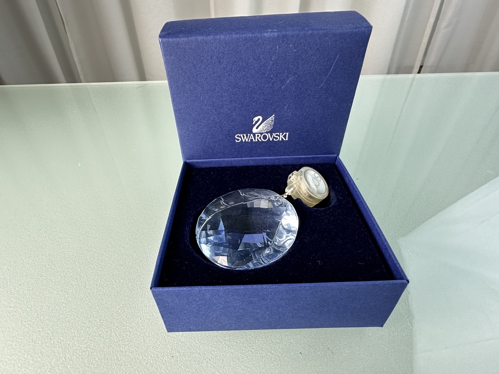 Swarovski Figur 1003284 Fenster - Ornament Blau - 5 cm - benutzt. Top Zustand  