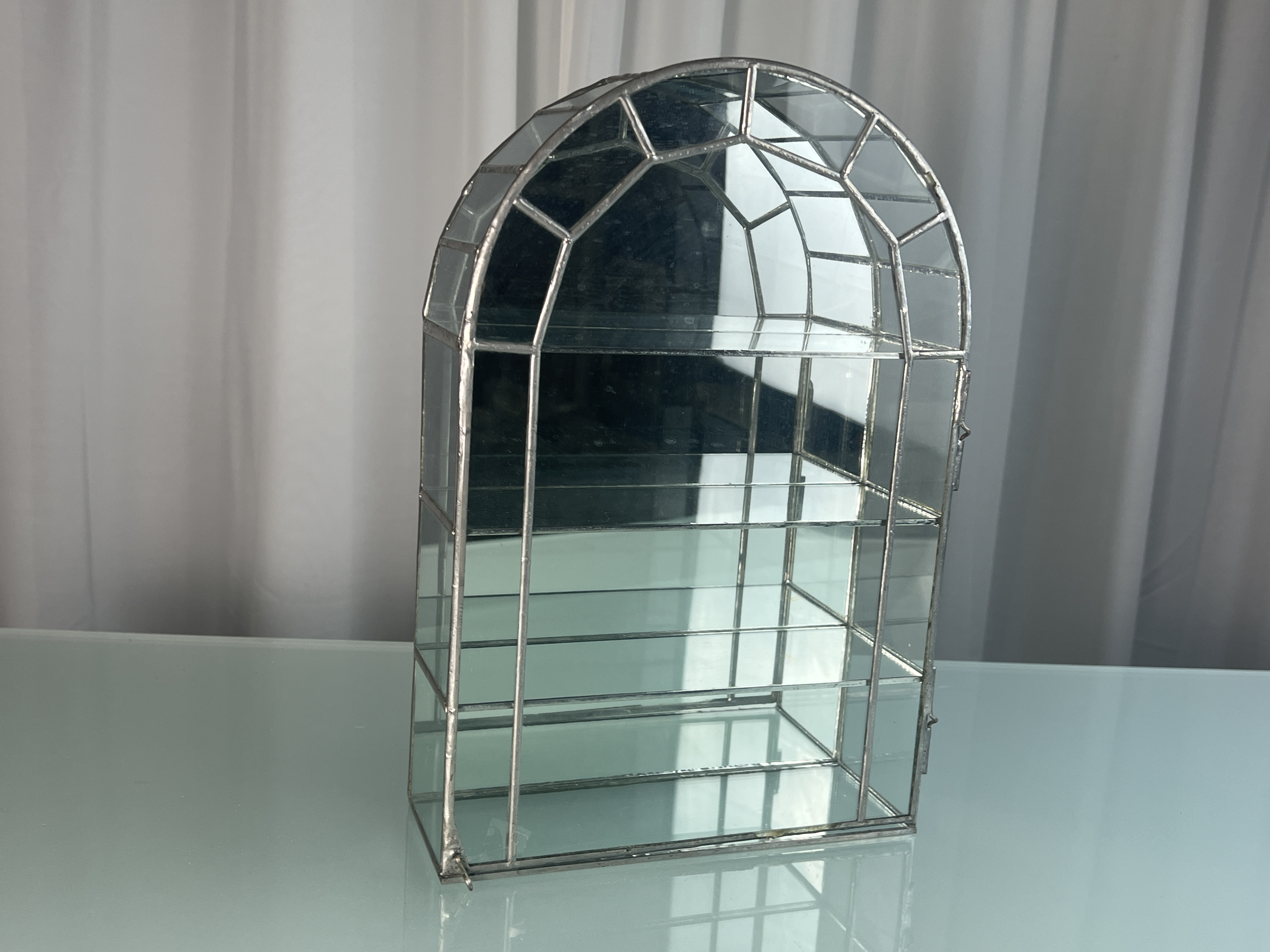 Setzkasten Vitrine 37,5 x 8,5 x 25 cm. - Top Zustand    