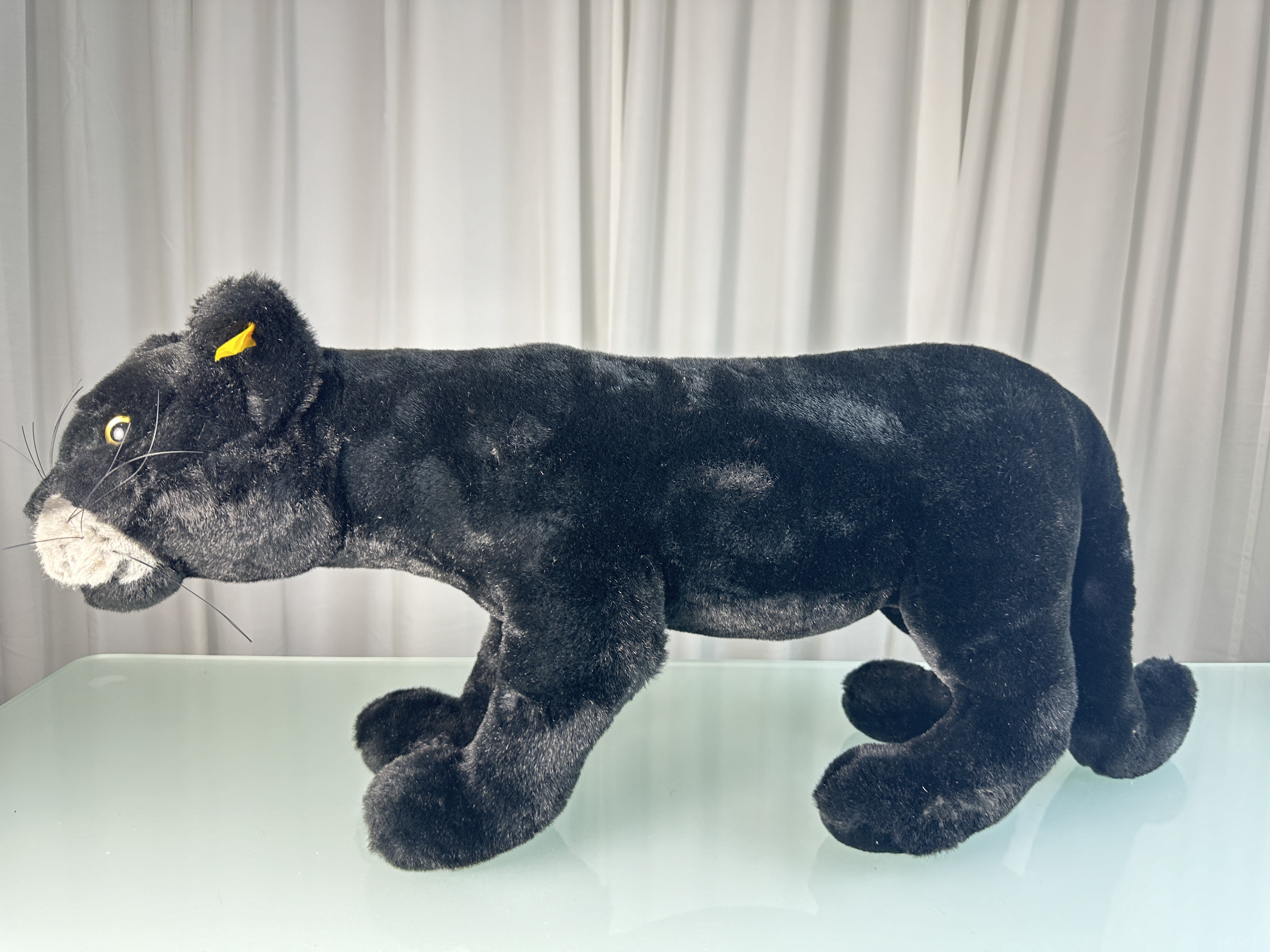 Steiff Tier 065064 - Taky Panther - 70cm Top Zustand 