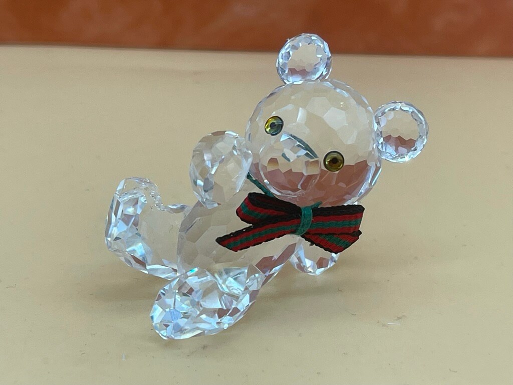  Swarovski Figur 174957 Kris Bär liegend 4,5 cm. Top Zustand