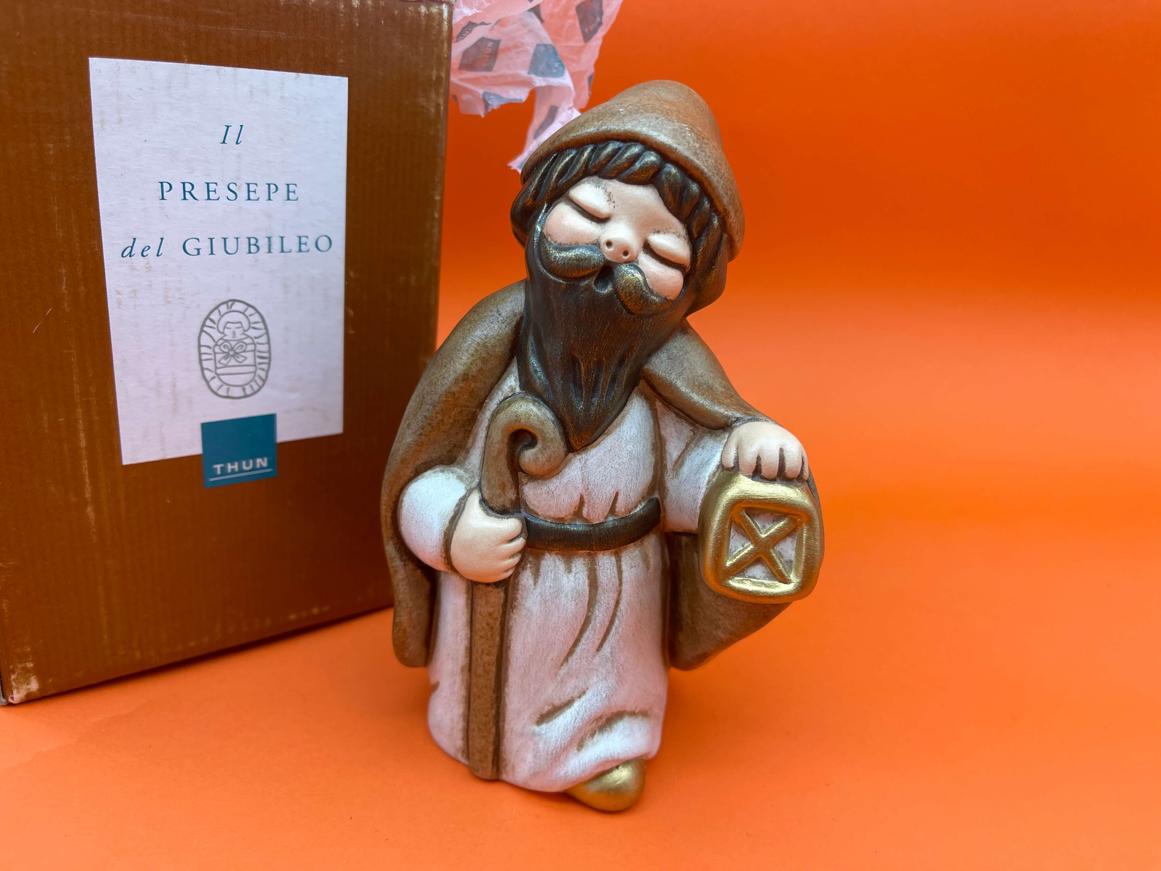 Thun Bozner Krippenfigur 15 cm. - Top Zustand.   