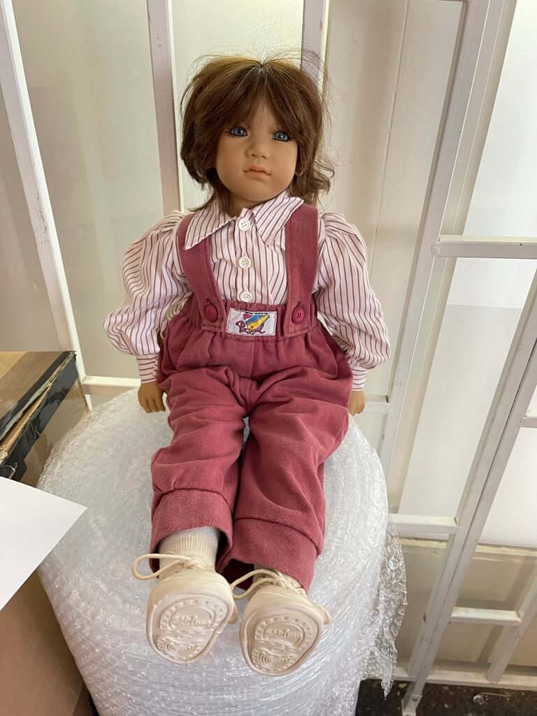 Annette Himstedt Puppe Enzo 66 cm. Top Zustand