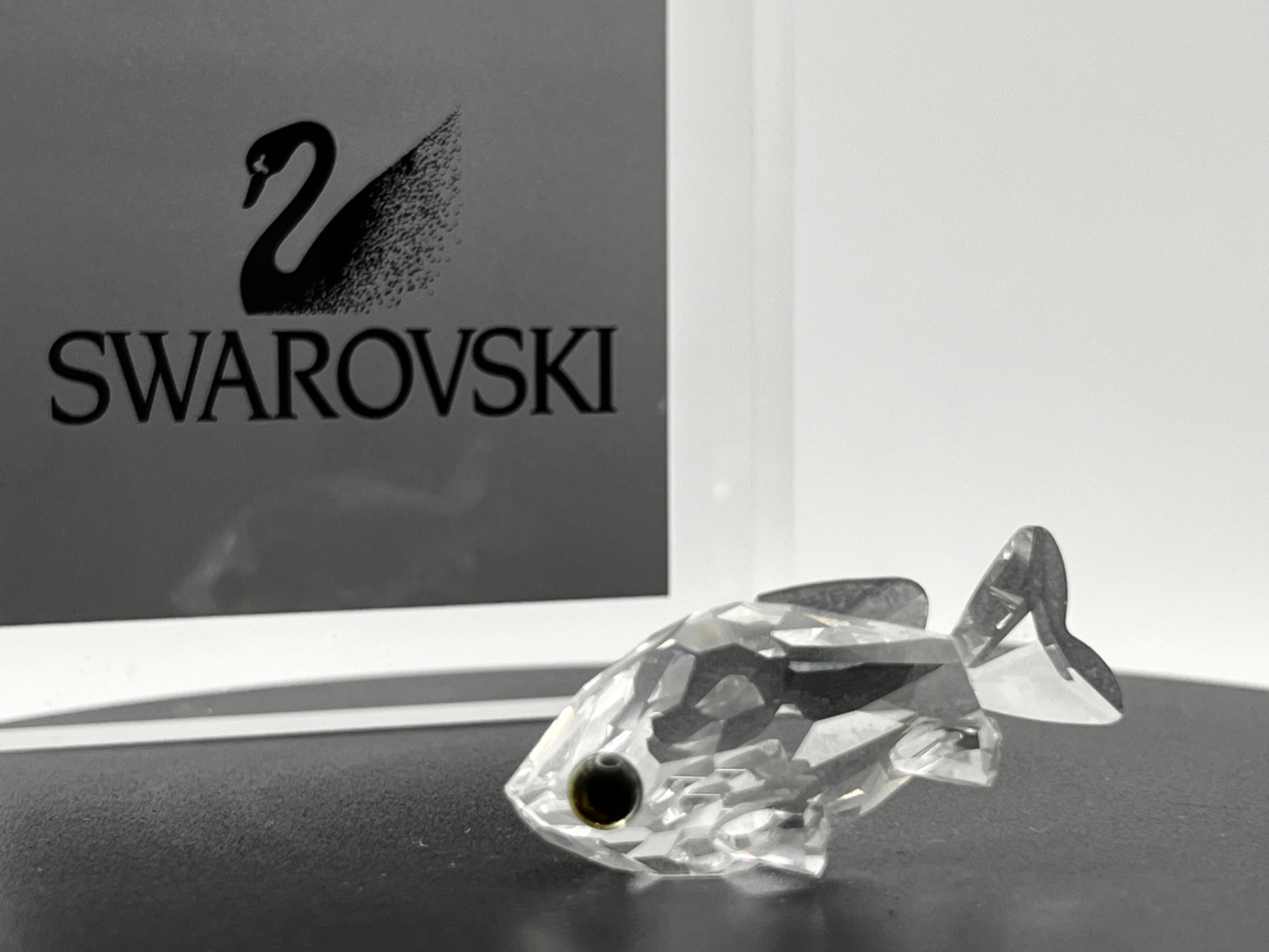  Swarovski Figur 202103 Karpfen 4,5 cm. Top Zustand  