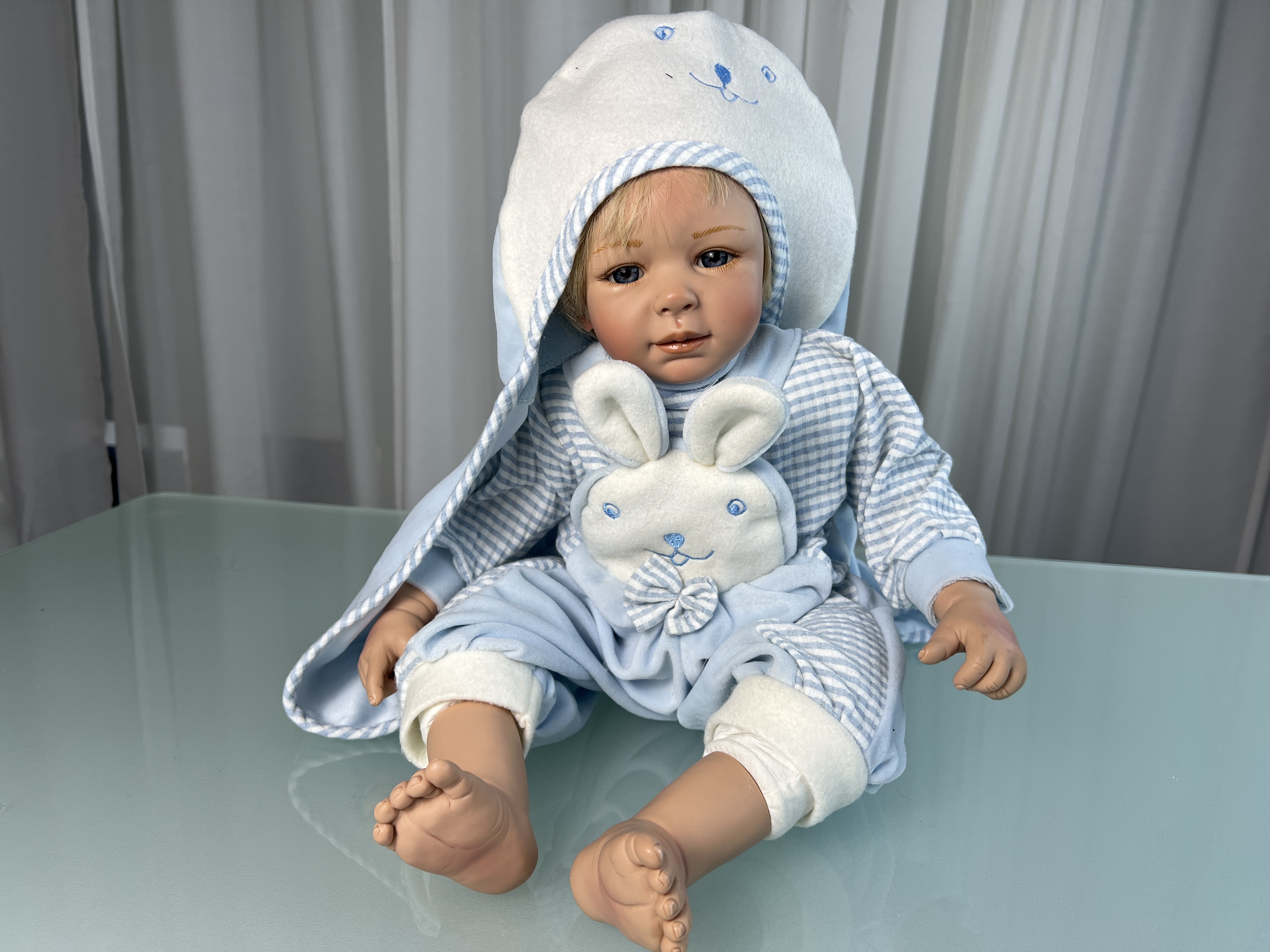 Doris Stannat Vinyl Puppe 57 cm - Top Zustand 