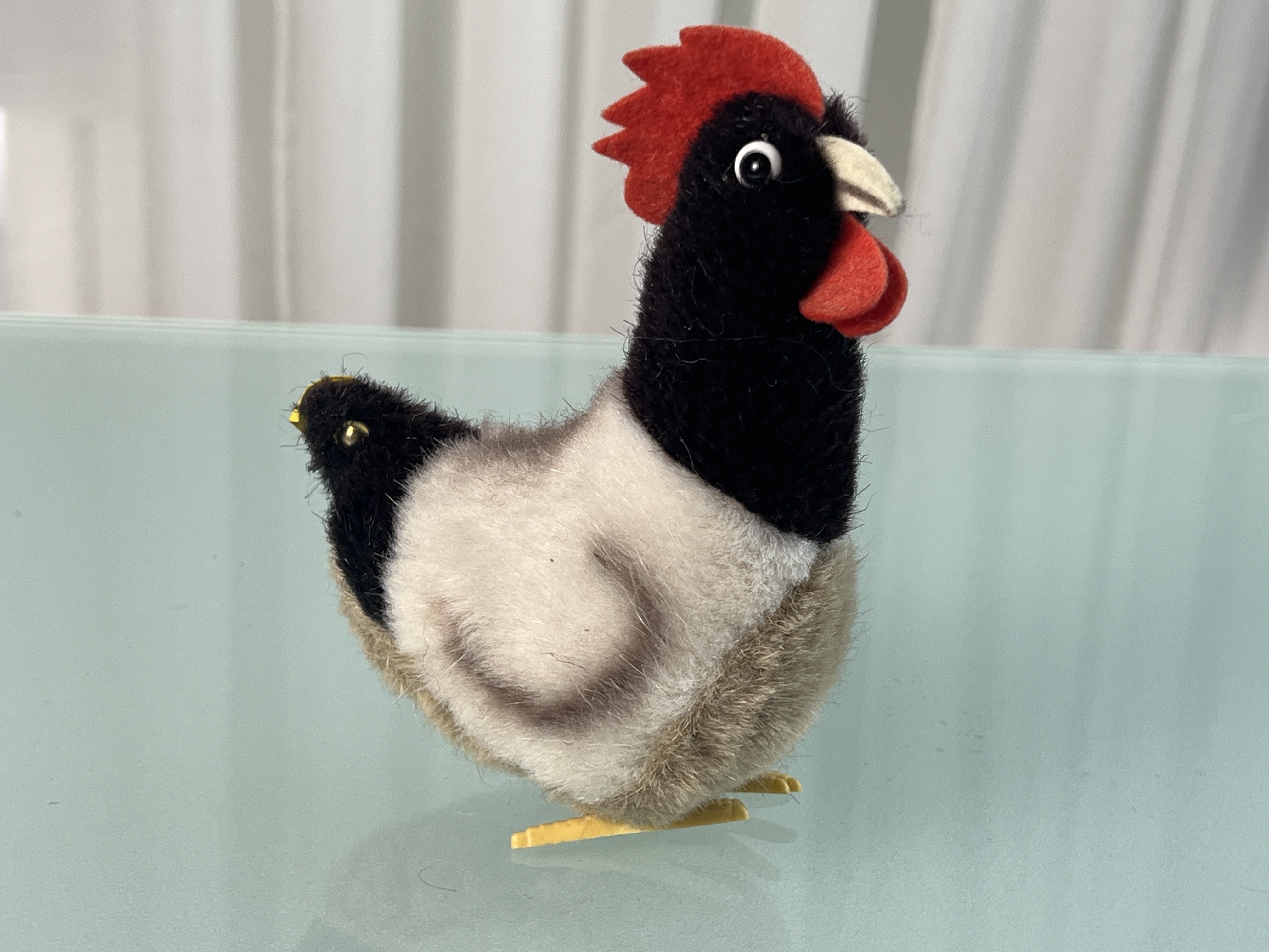 Steiff Tier Hahn 14 cm. Zustand siehe Fotos 