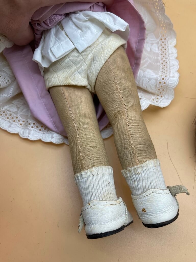 Käthe Kruse Puppe  33 cm. Zustand - Siehe Fotos 