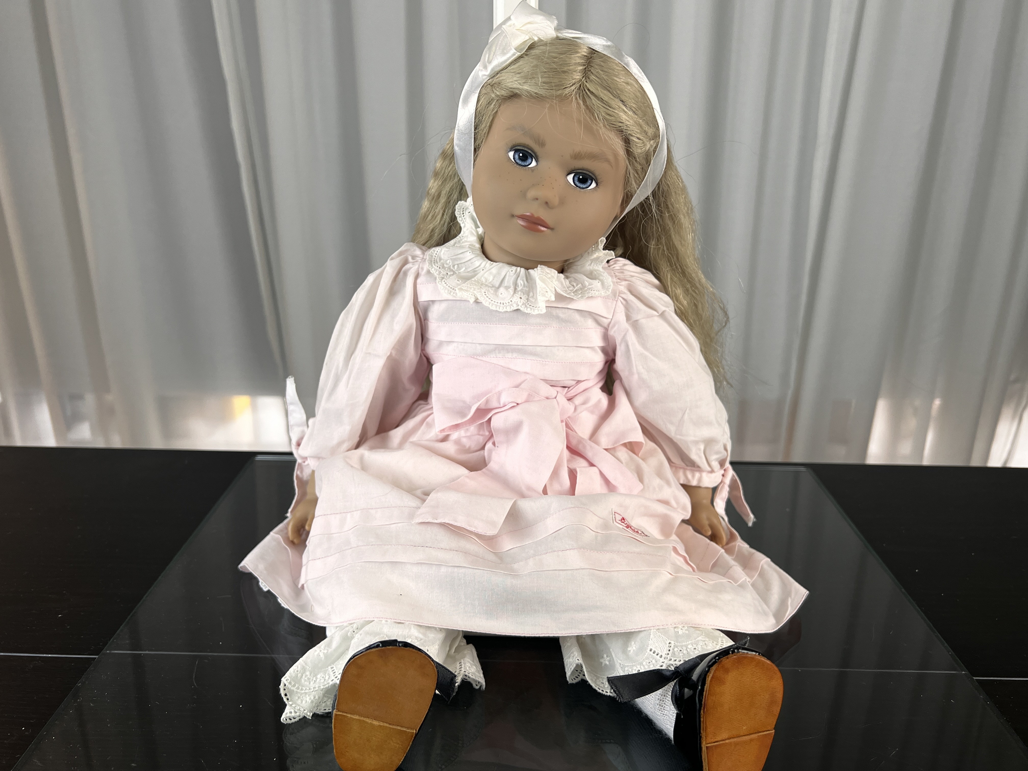 Sigikid Künstlerpuppe Vinyl Puppe 47 cm. Top Zustand   