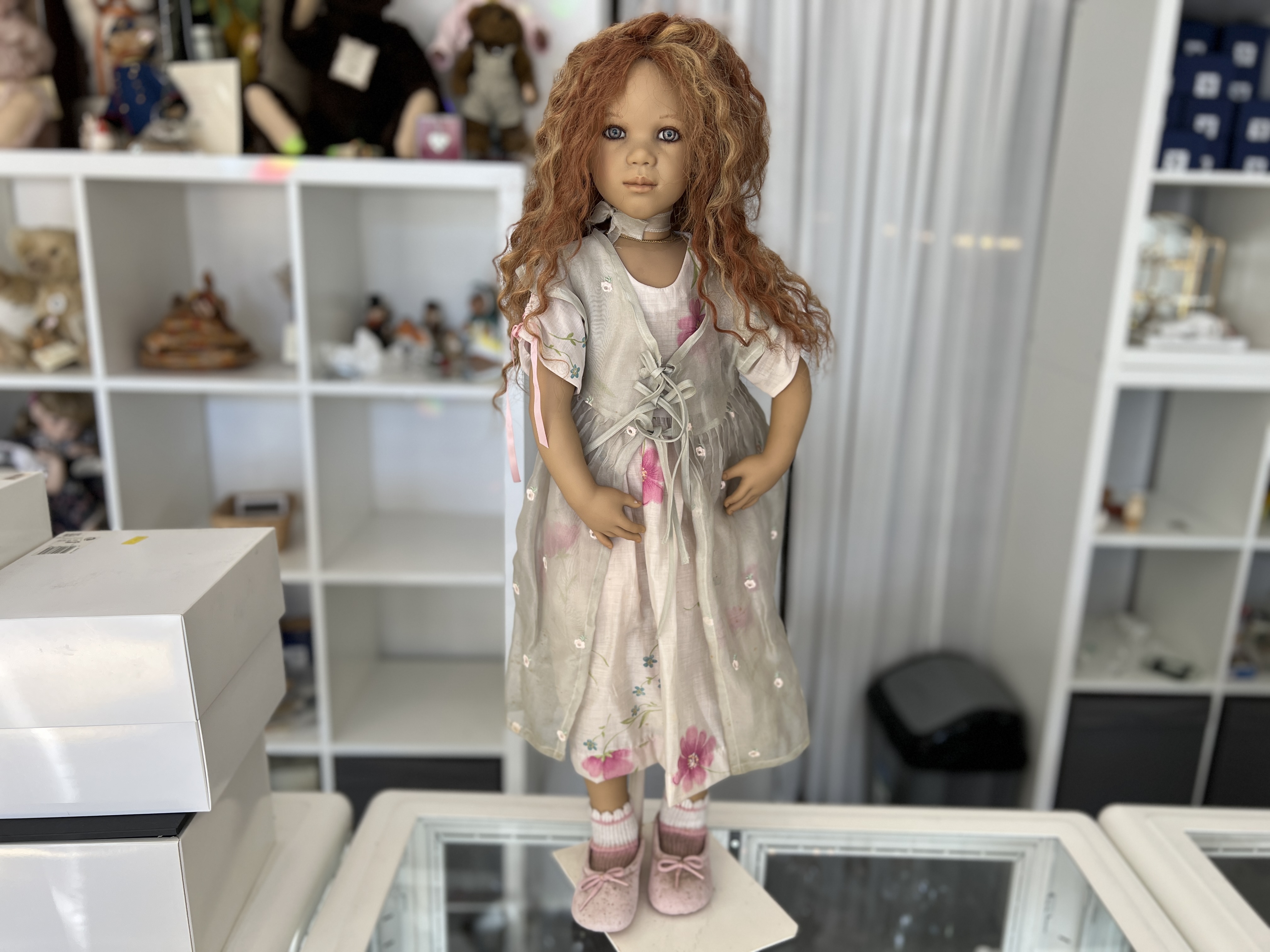  Annette Himstedt Puppe 73 cm. Top Zustand.    