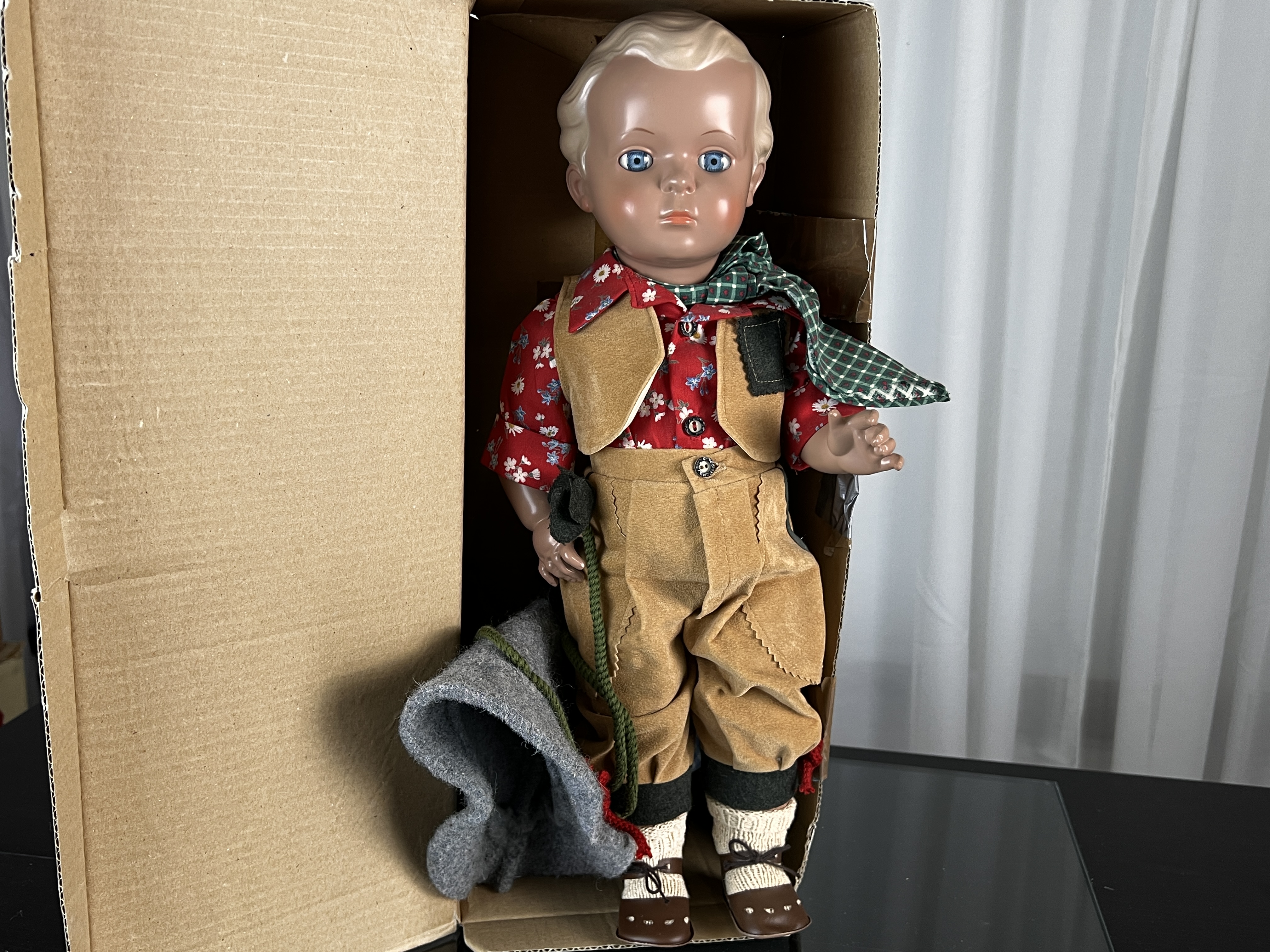 Schildkrötpuppe Puppe 49 cm. Top Zustand.  