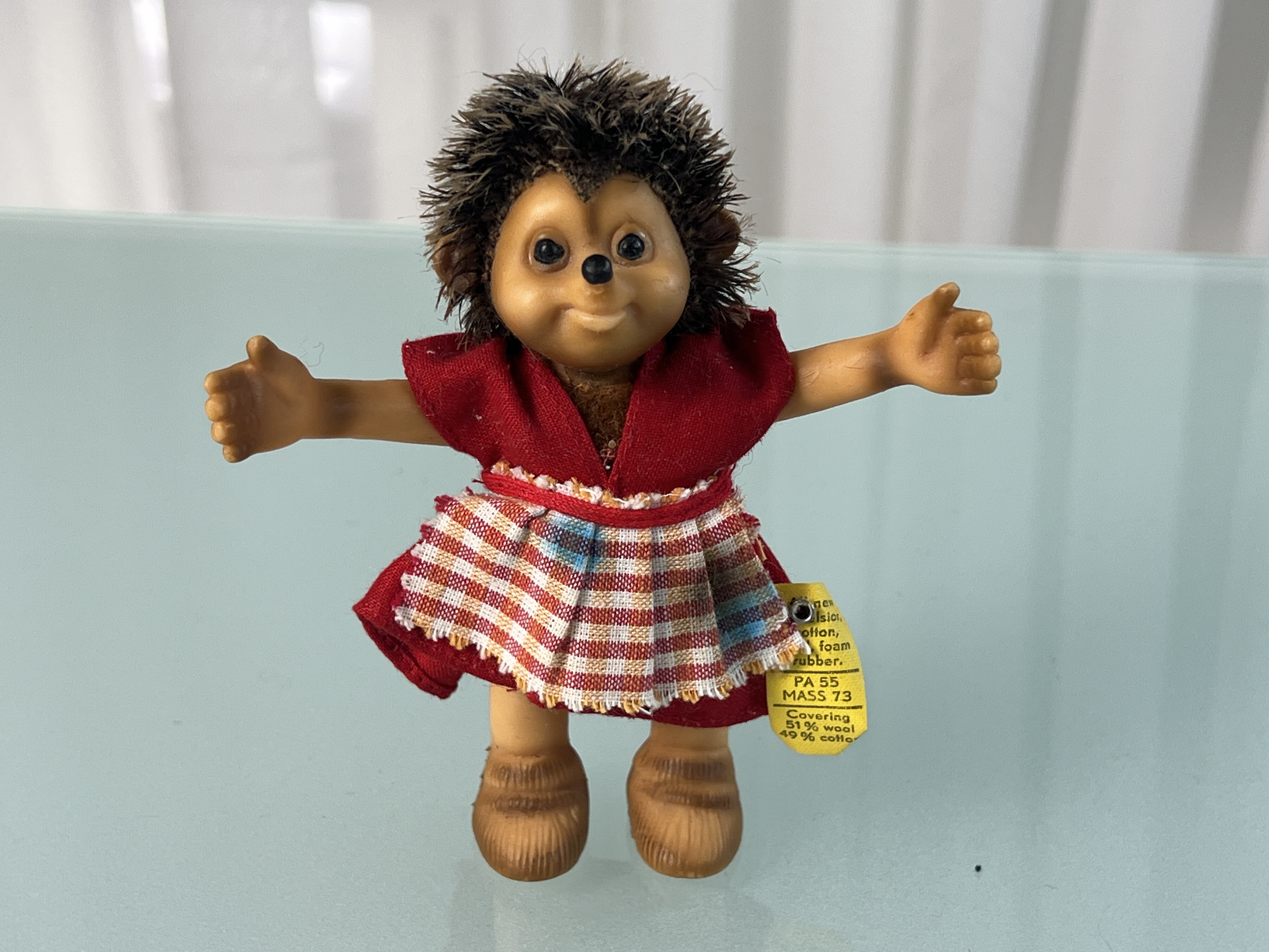 Steiff Tier Mucki 12 cm. Zustand siehe Fotos 