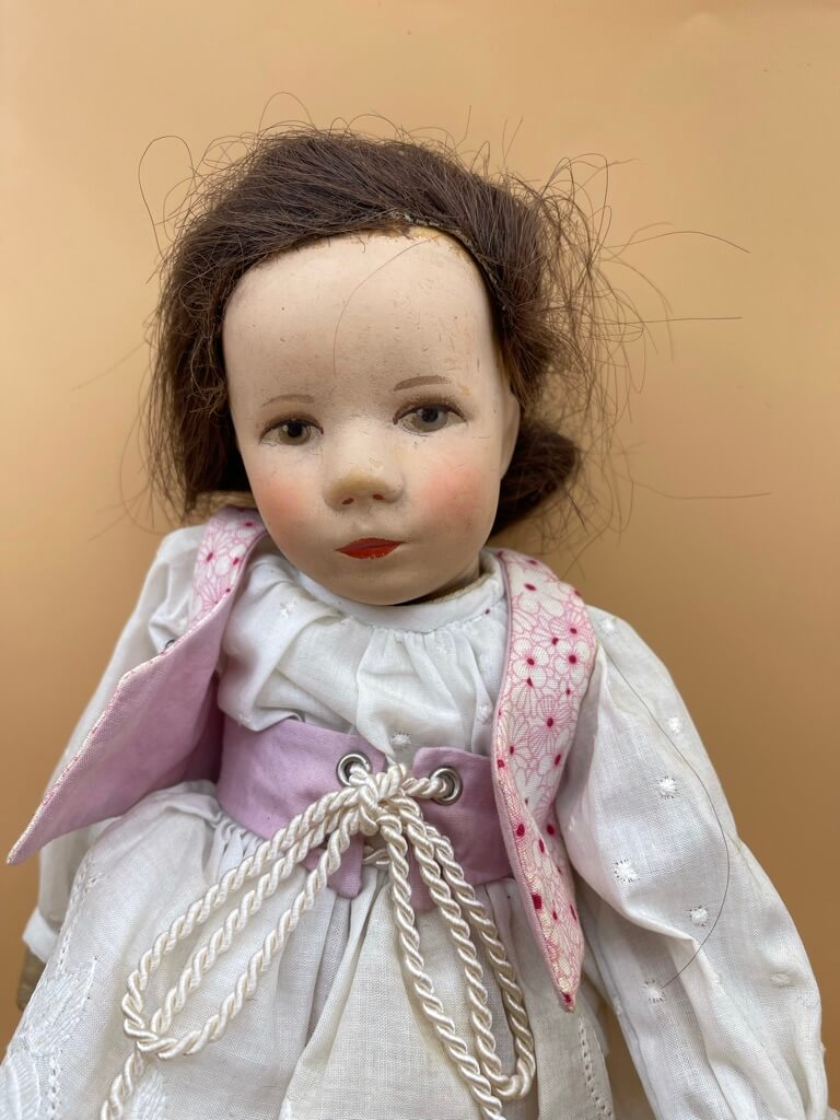 Käthe Kruse Puppe  33 cm. Zustand - Siehe Fotos 