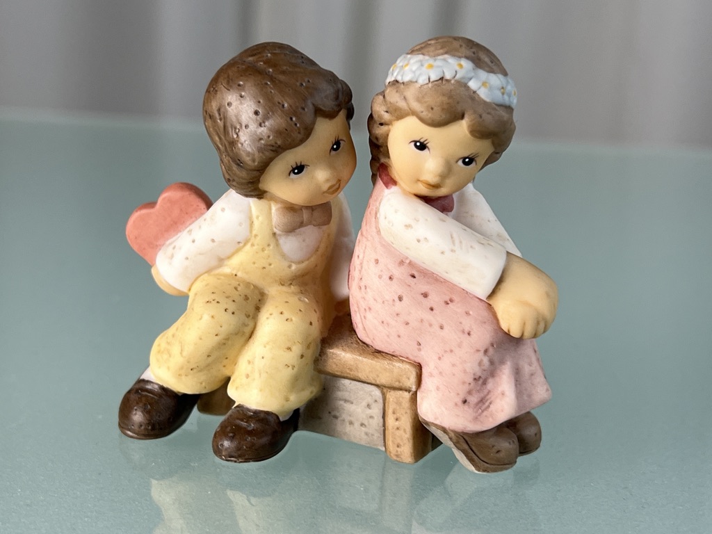 Goebel Figur Porzellan Nina und Marco 7 cm - Top Zustand. 