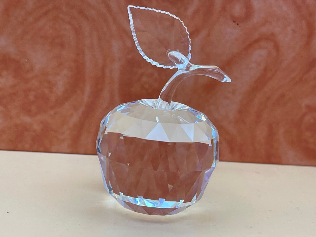  Swarovski Figur 160796 Großer Apfel 7,5 cm. Top Zustand.