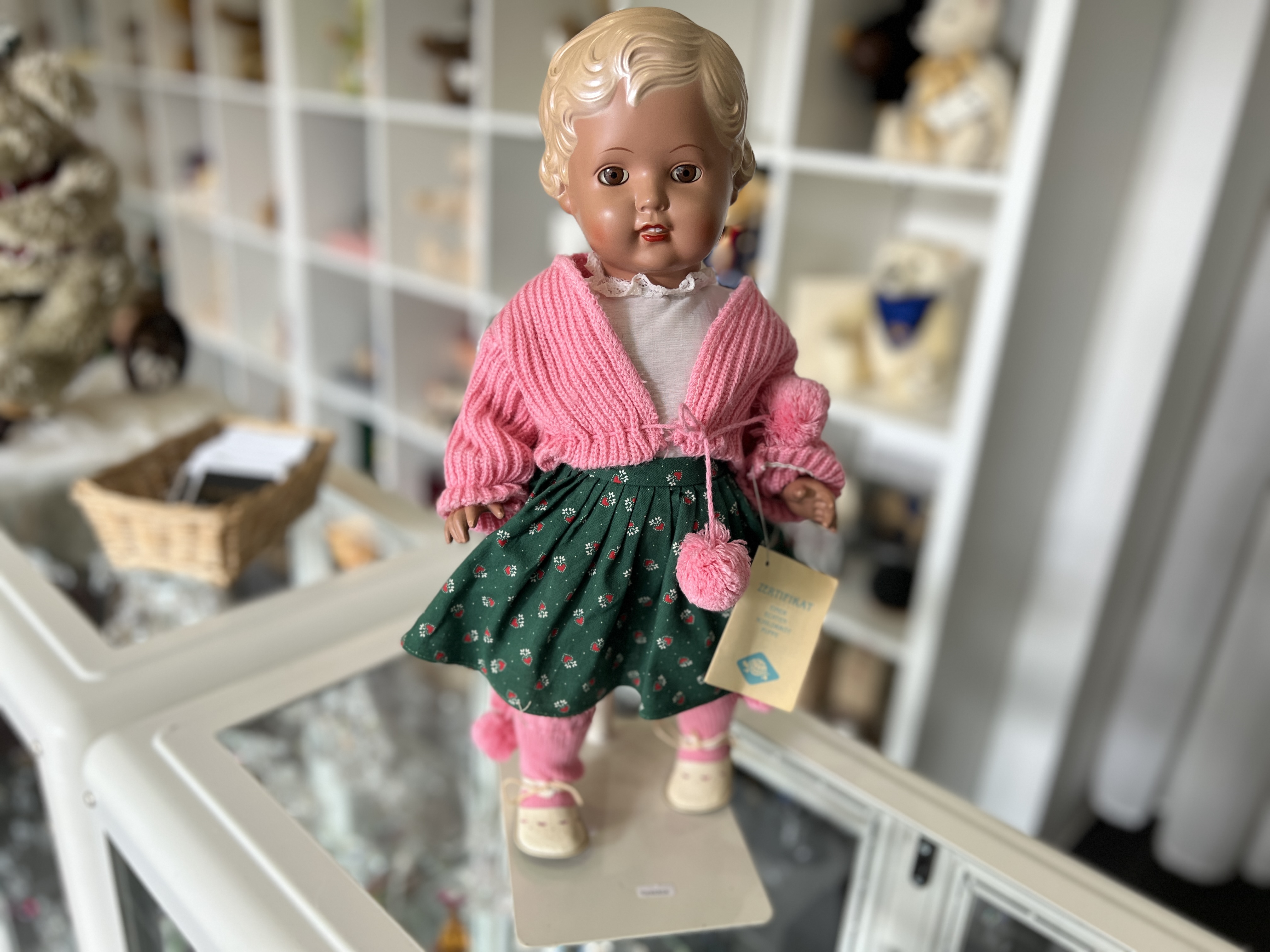 Schildkrötpuppe Puppe 46 cm. Top Zustand .