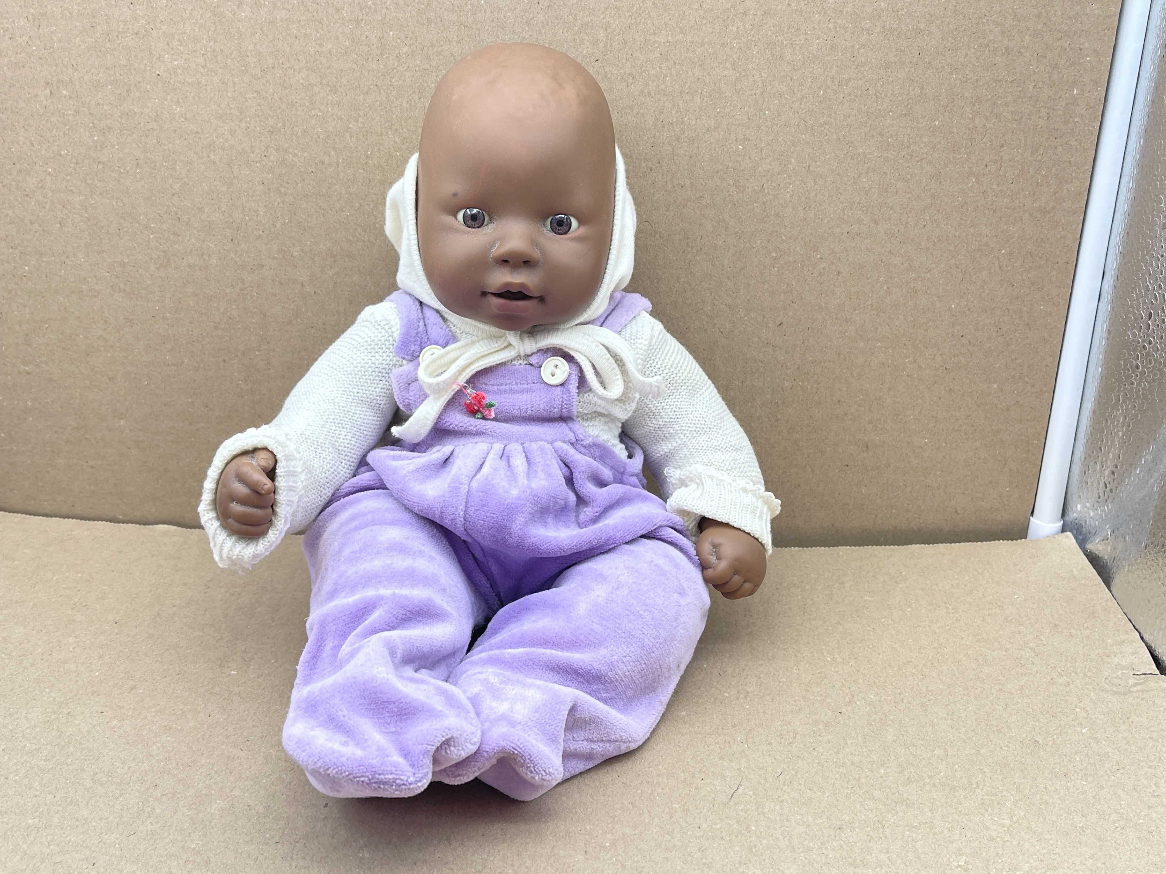 Zapf Puppe Vinyl Puppe 37 cm. Top Zustand 