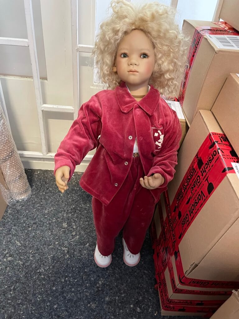 Annette Himstedt Puppe 77 cm. Top Zustand.  