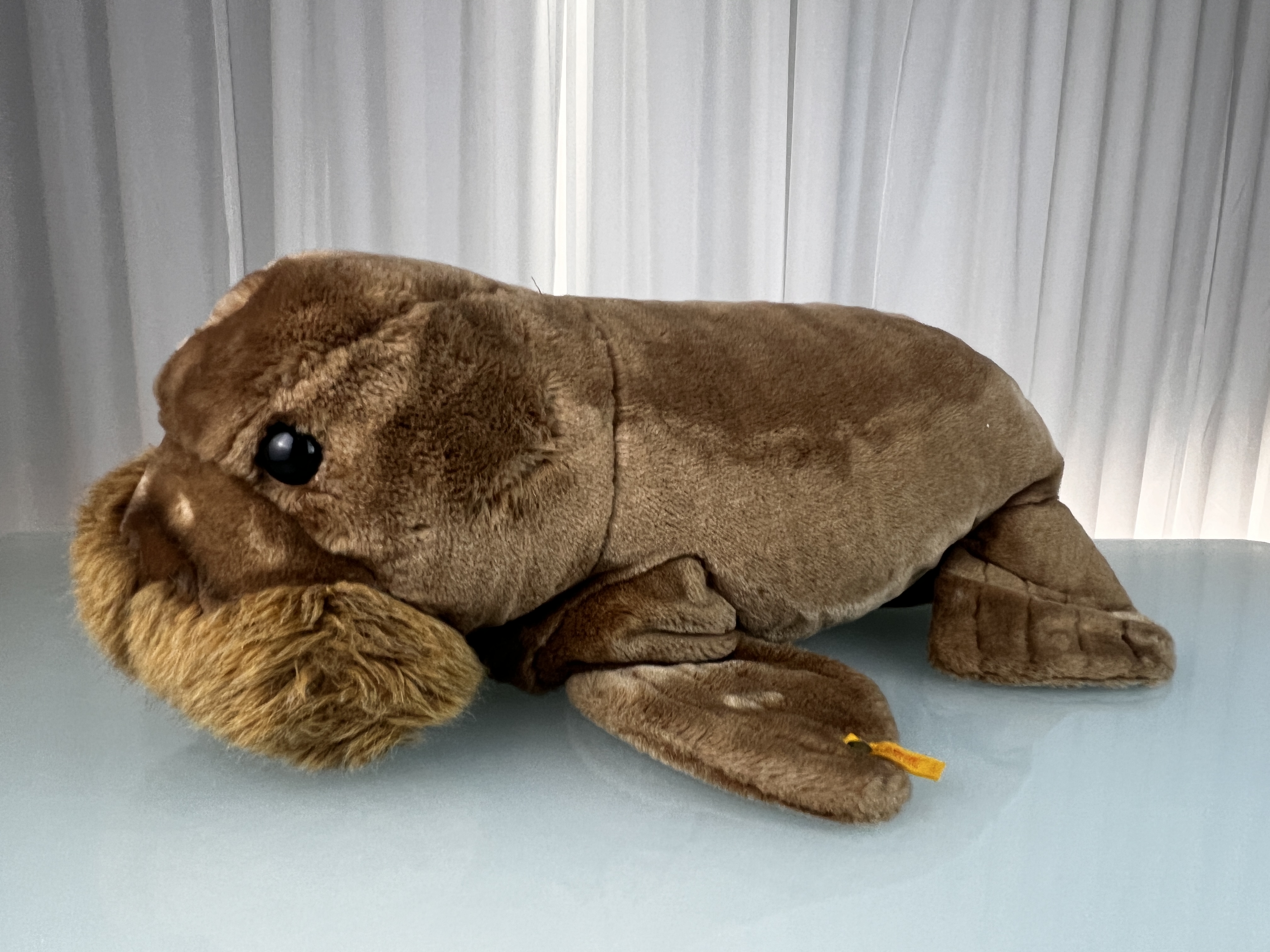 Steiff Tier 1174/55 Walross 55 cm. Top Zustand  