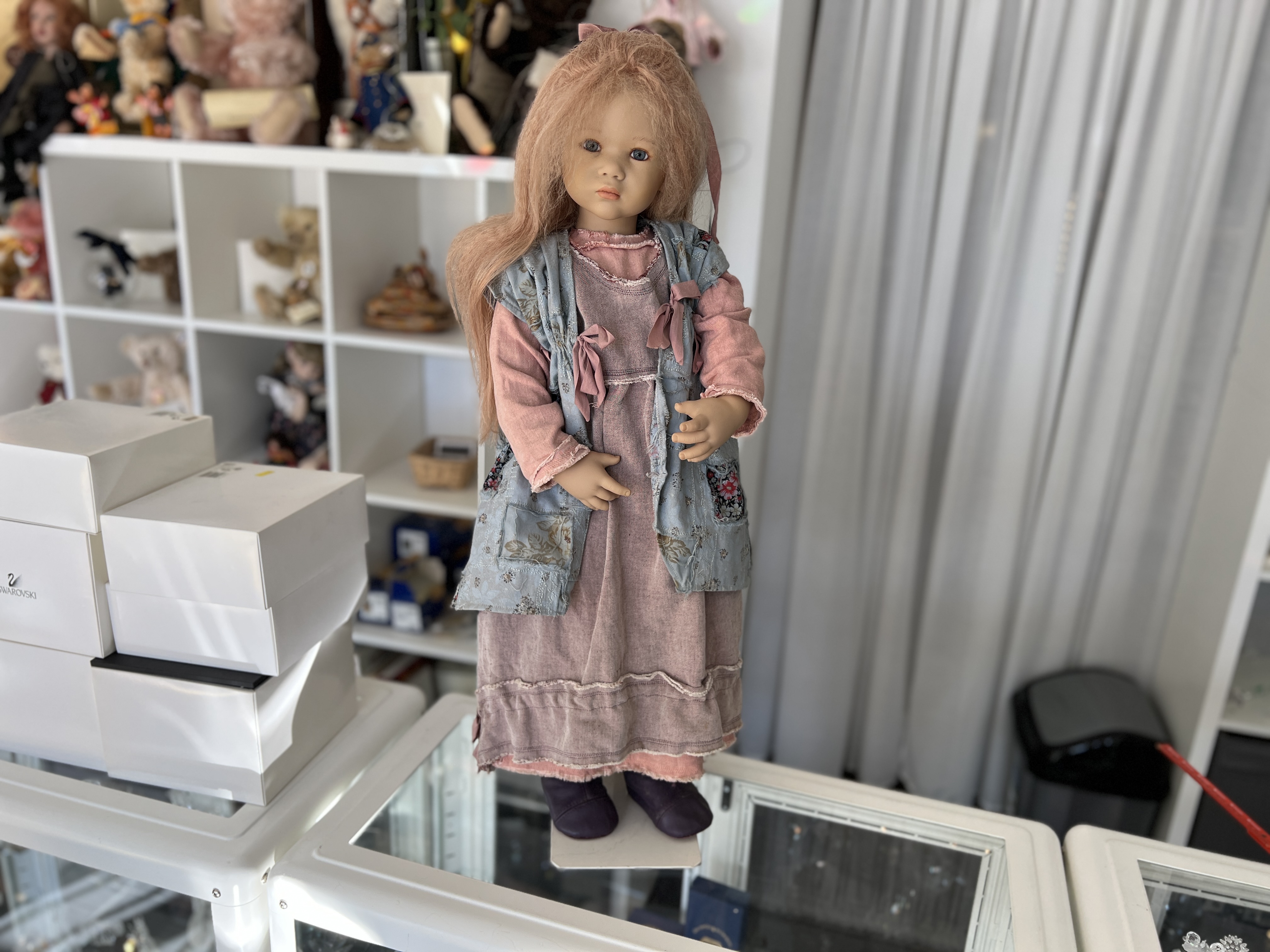  Annette Himstedt Puppe 80 cm. Top Zustand.     