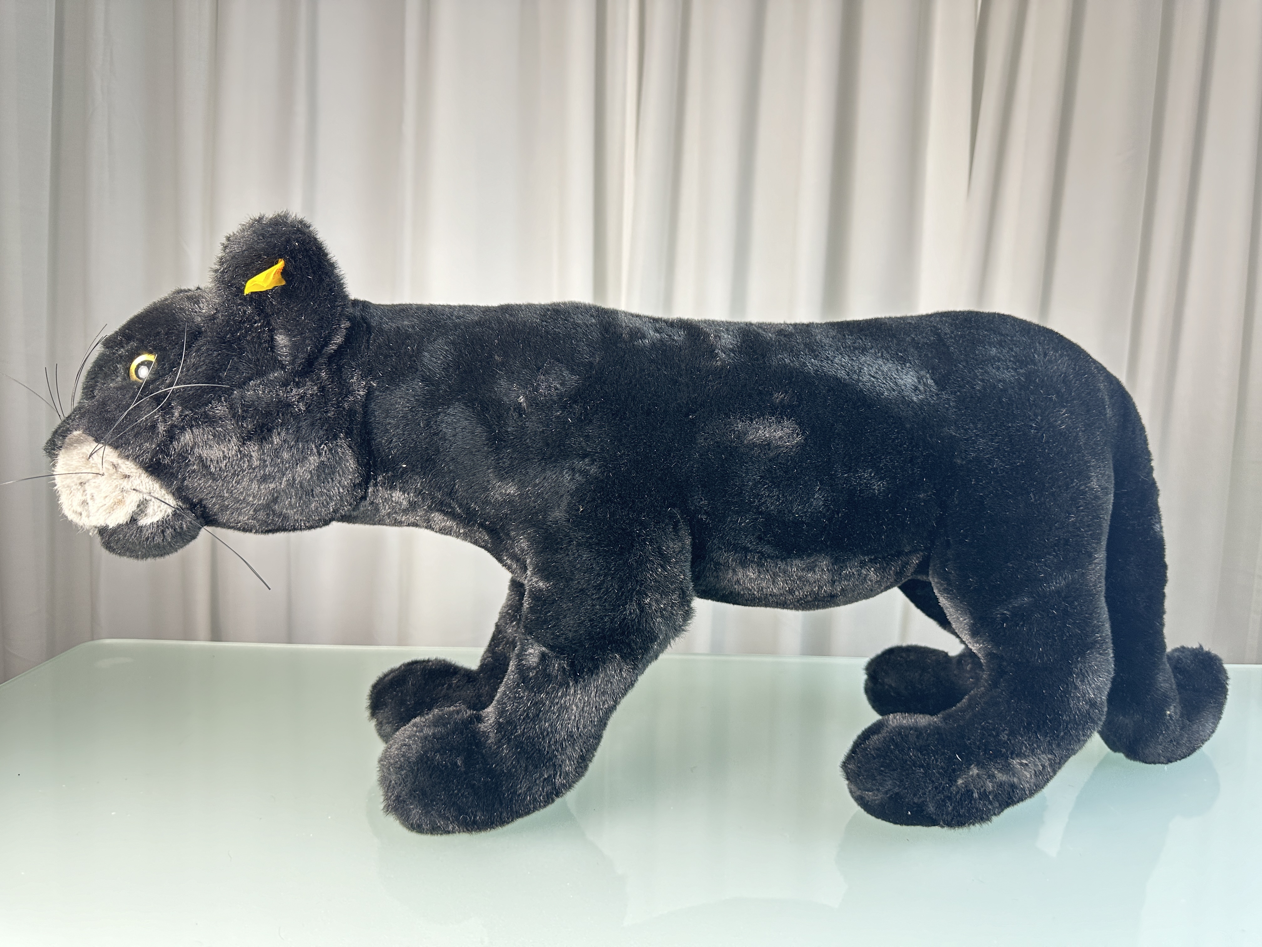 Steiff Tier 065064 - Taky Panther - 70cm Top Zustand 