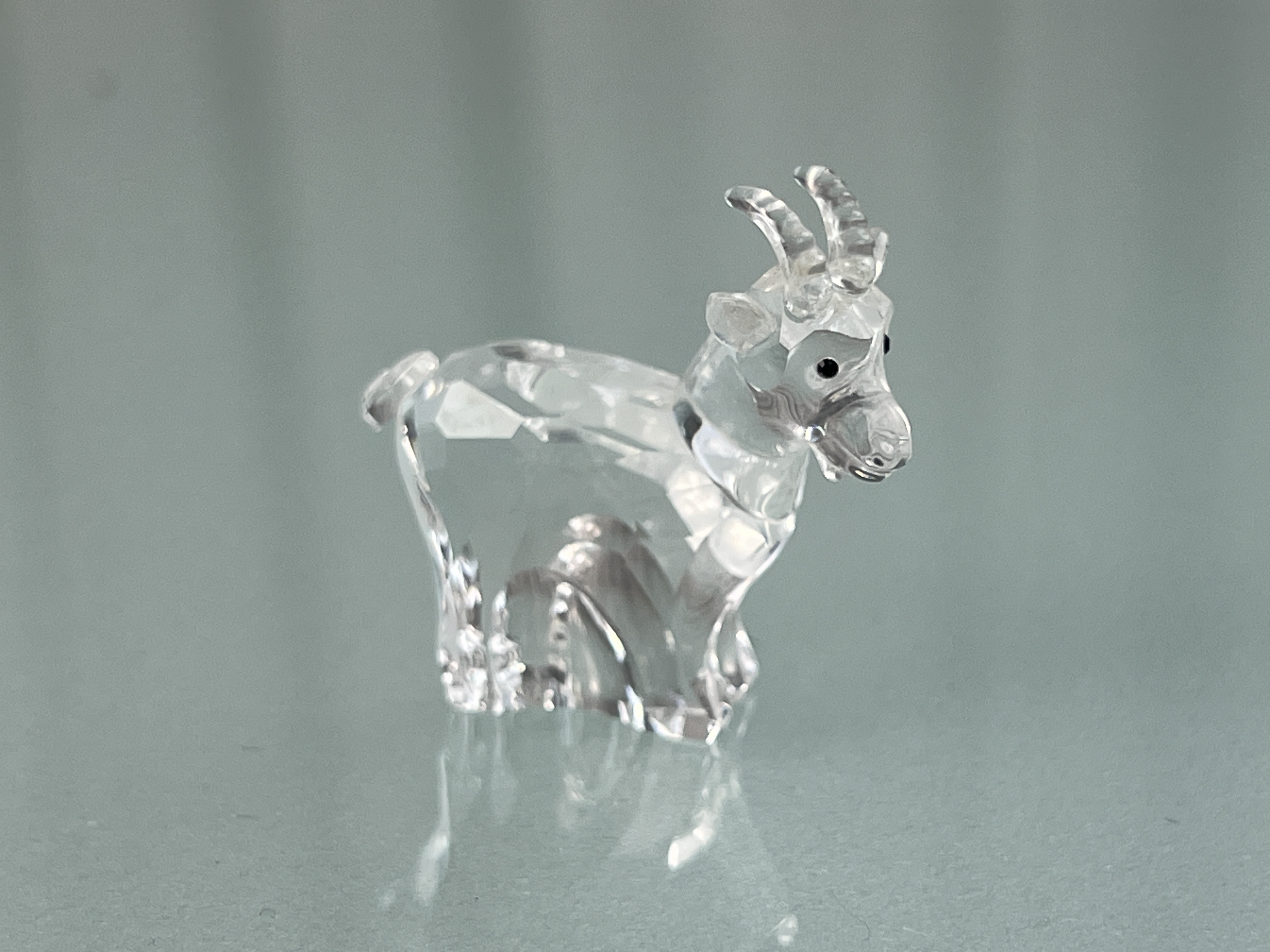 Swarovski Figur 275438 Zodiak Ziege 4 cm. Top Zustand 