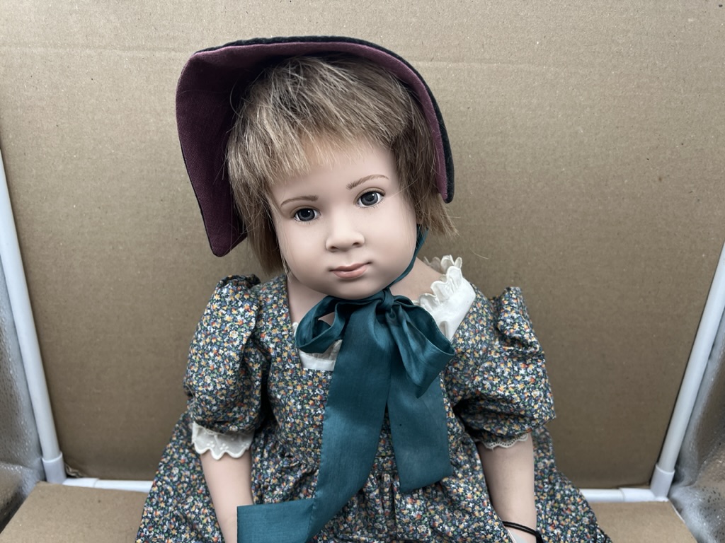 Sigikid Sabine Esche Künstlerpuppe Vinyl Puppe 55 cm. Top Zustand   