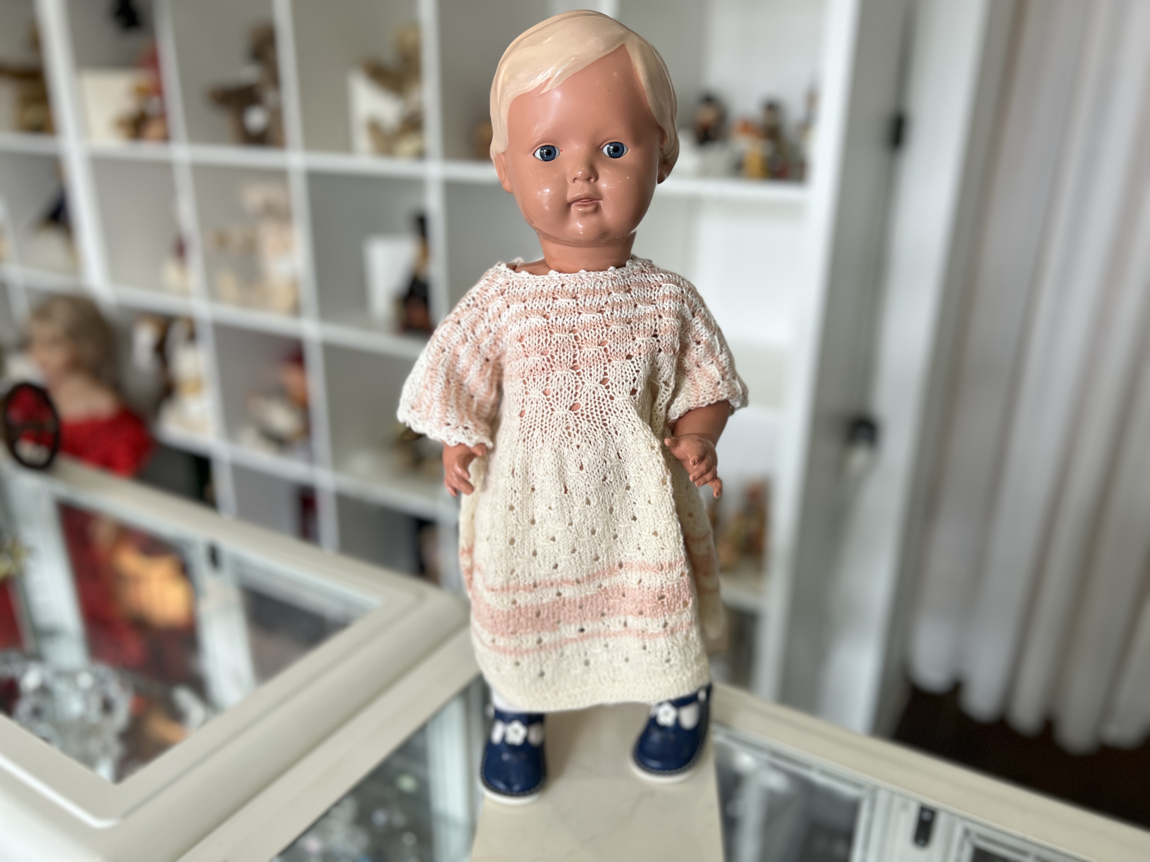 Schildkrötpuppe Puppe 49 cm. Top Zustand  