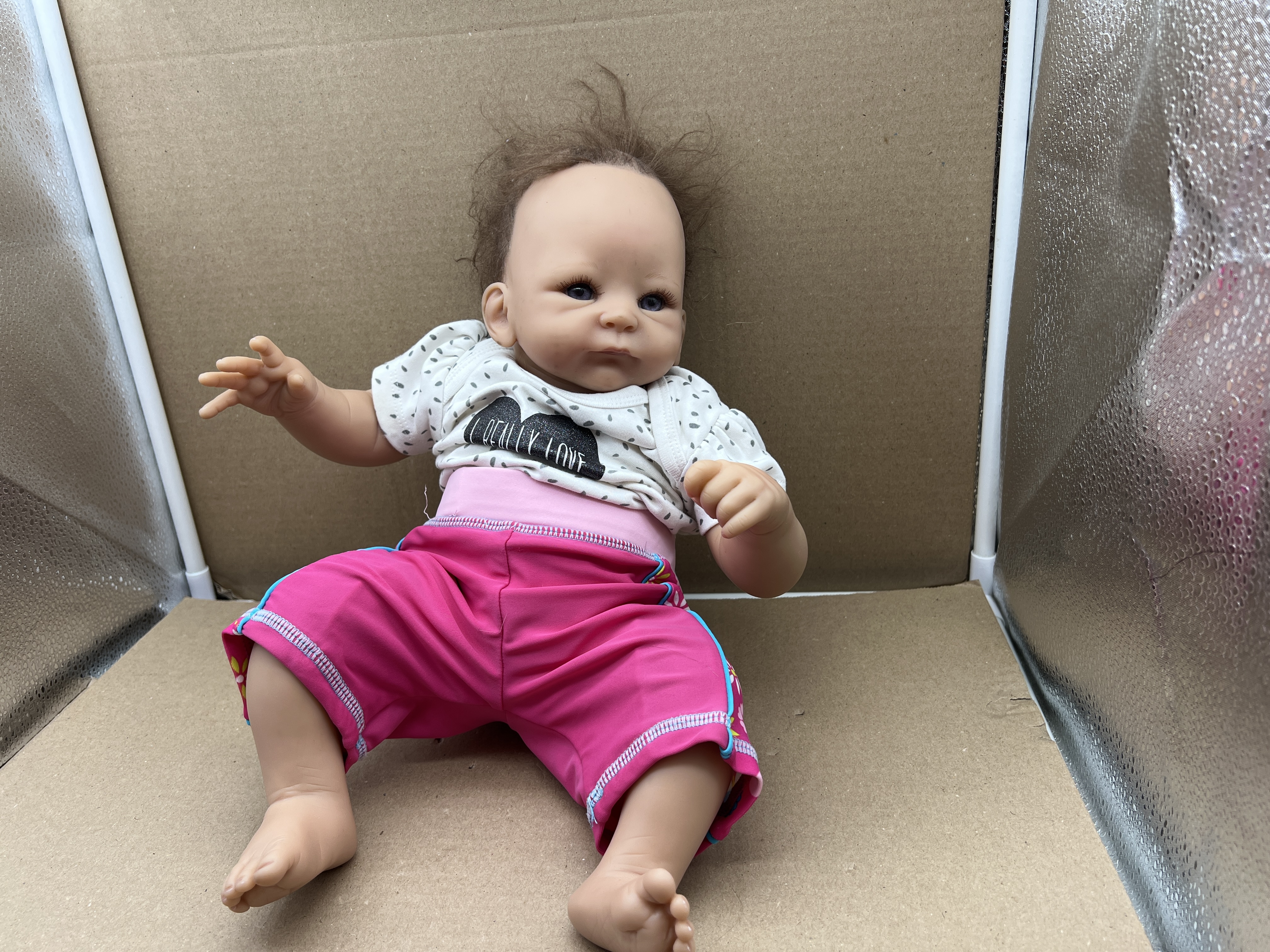 Tasha Edenholm Puppe Vinyl 43 cm. Top Zustand. Sehr selten.   